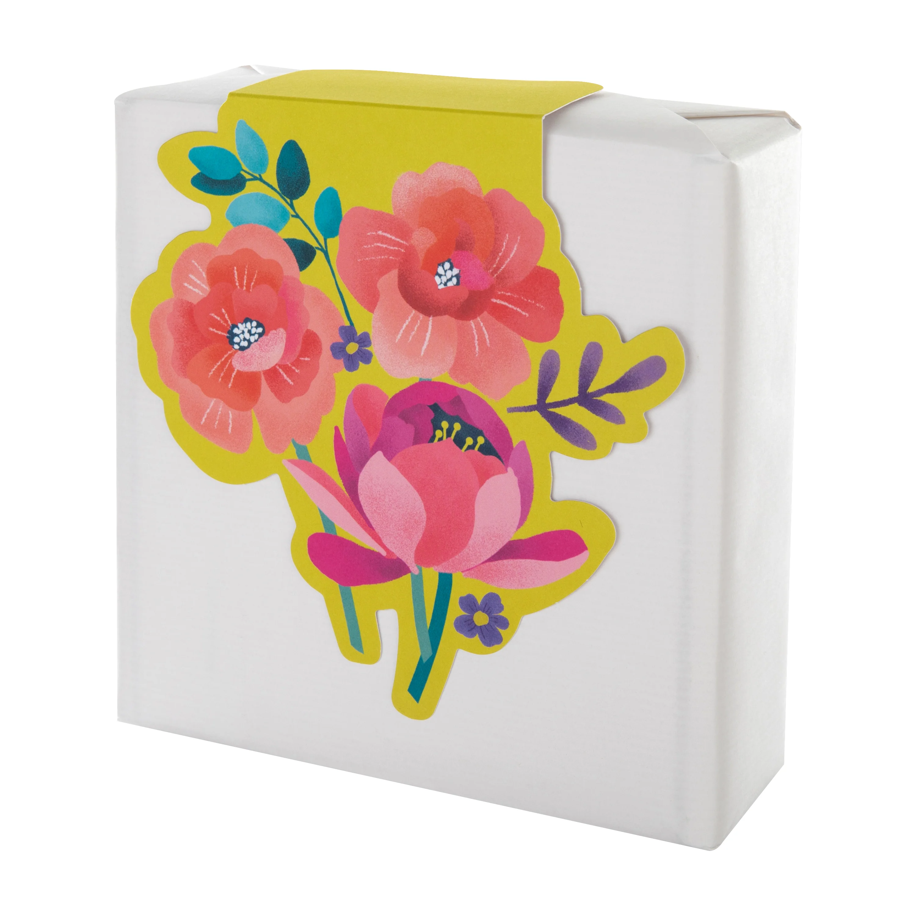 Magical Botanicals Paper Flowers 'Flourishes' - Pack of 3 Gift Accessories in Vibrant Design - Image 6