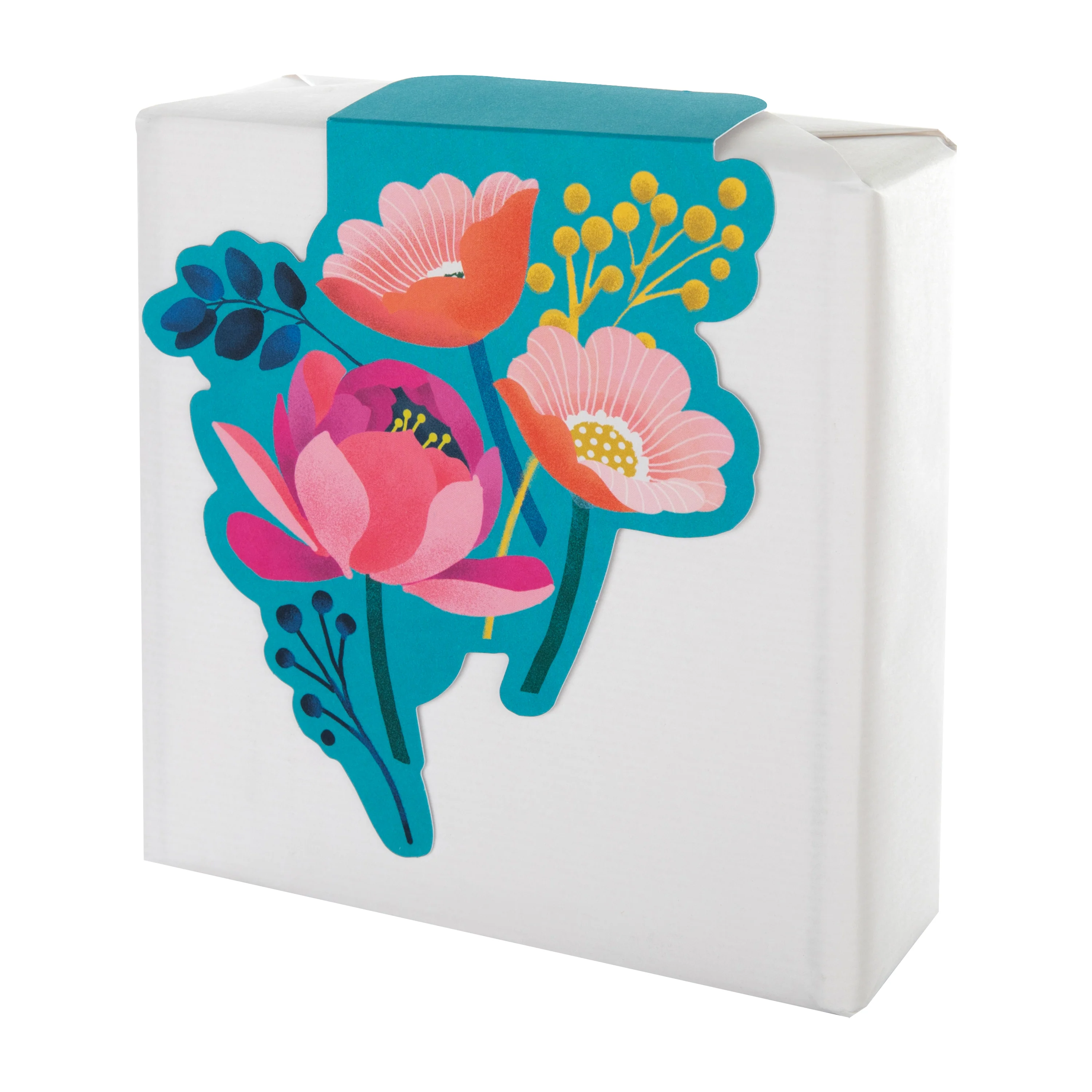 Magical Botanicals Paper Flowers 'Flourishes' - Pack of 3 Gift Accessories in Vibrant Design - Image 7