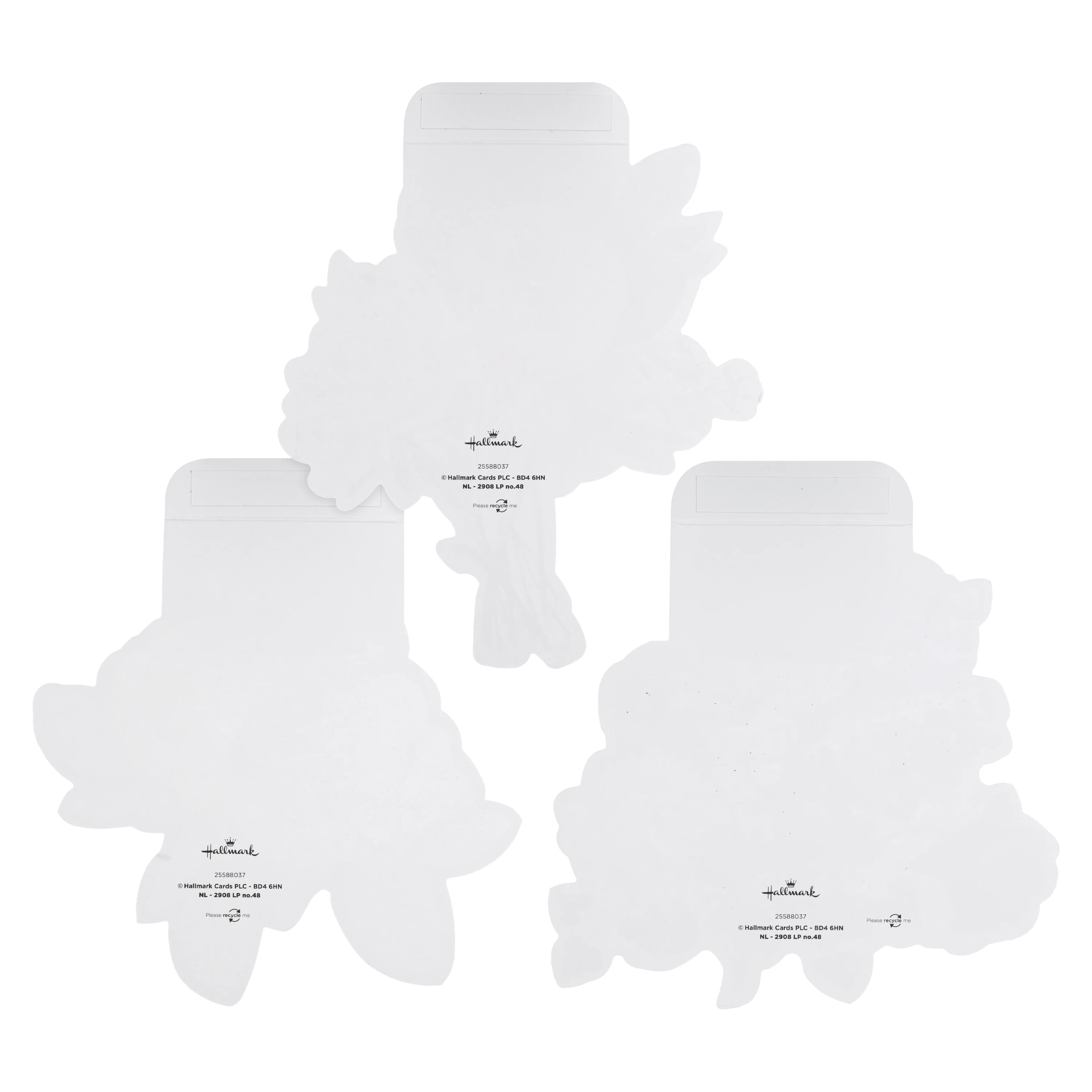 Magical Botanicals Paper Flowers 'Flourishes' - Pack of 3 Gift Accessories in Vintage Design - Image 3