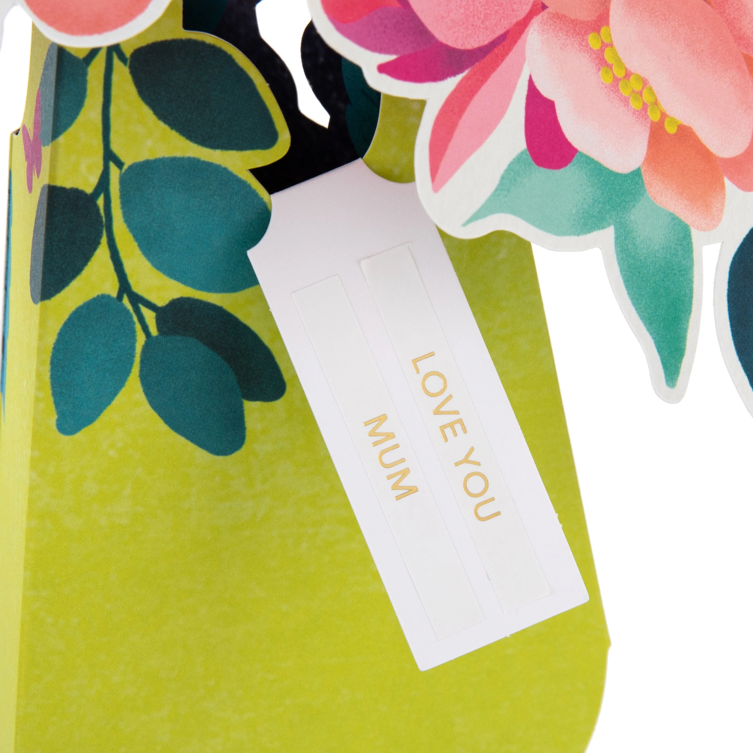 Magical Botanicals Paper Flowers 'Wonders' - 3D Pop Up Yellow Vase - Image 6