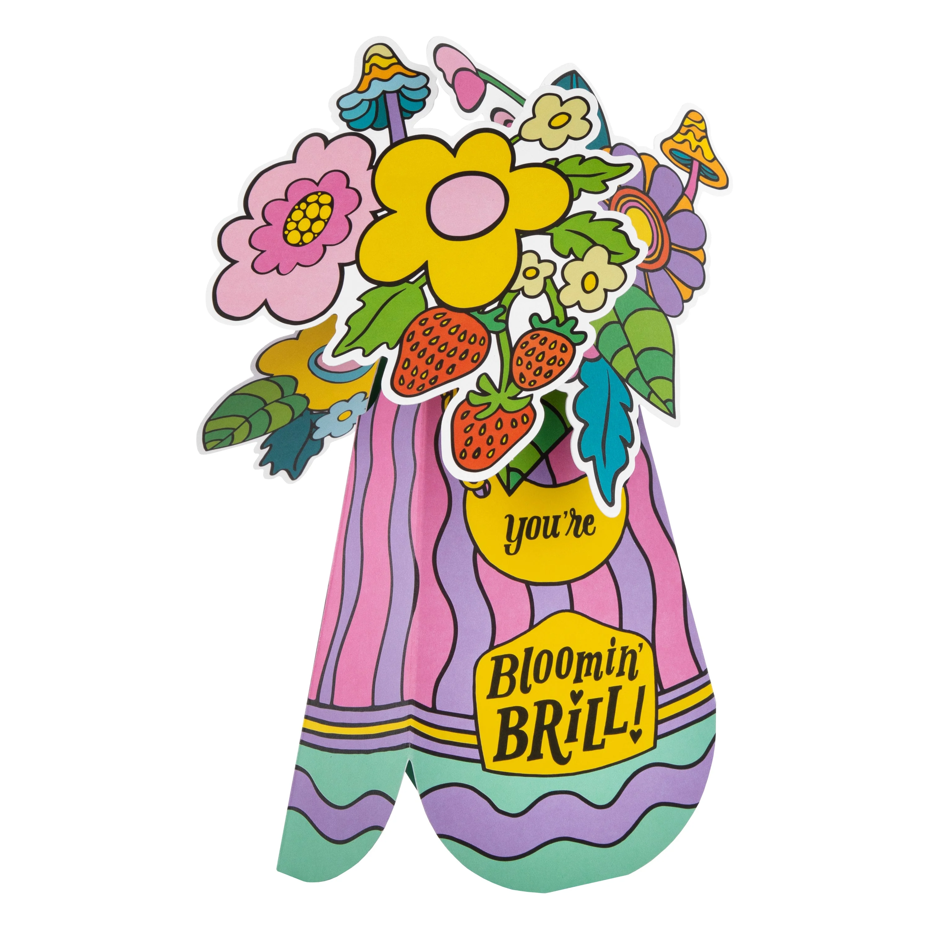 Magical Botanicals X Liz Harry Card - 'Botanical Wonders' 3D & Pop Up Flowers with Stickers - Image 3