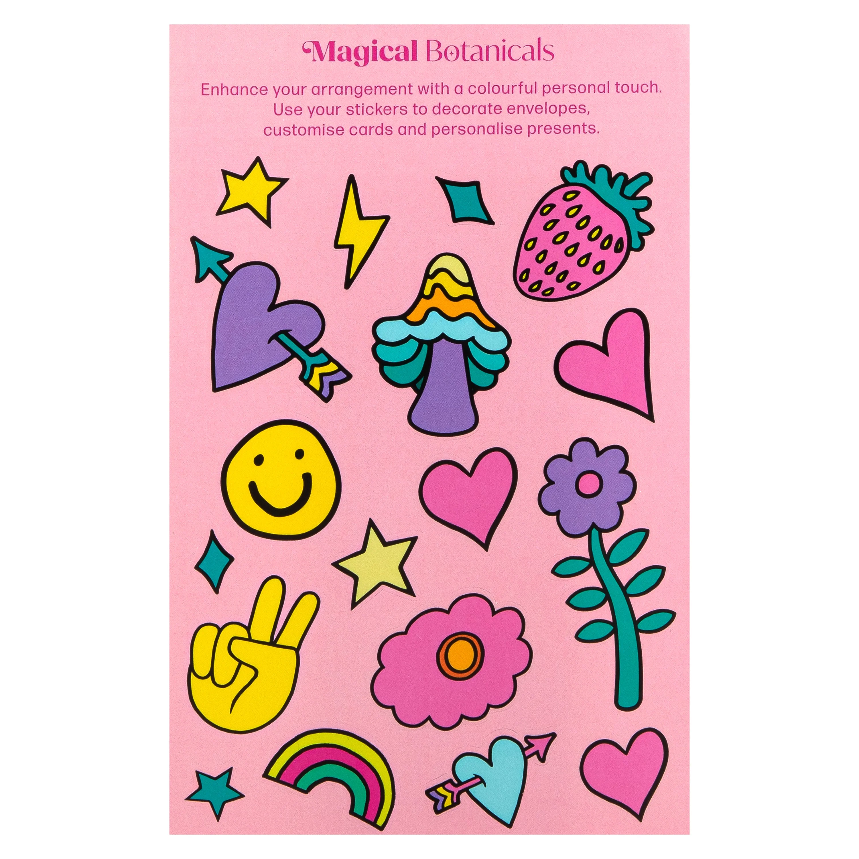 Magical Botanicals X Liz Harry Card - 'Botanical Wonders' 3D & Pop Up Flowers with Stickers - Image 6
