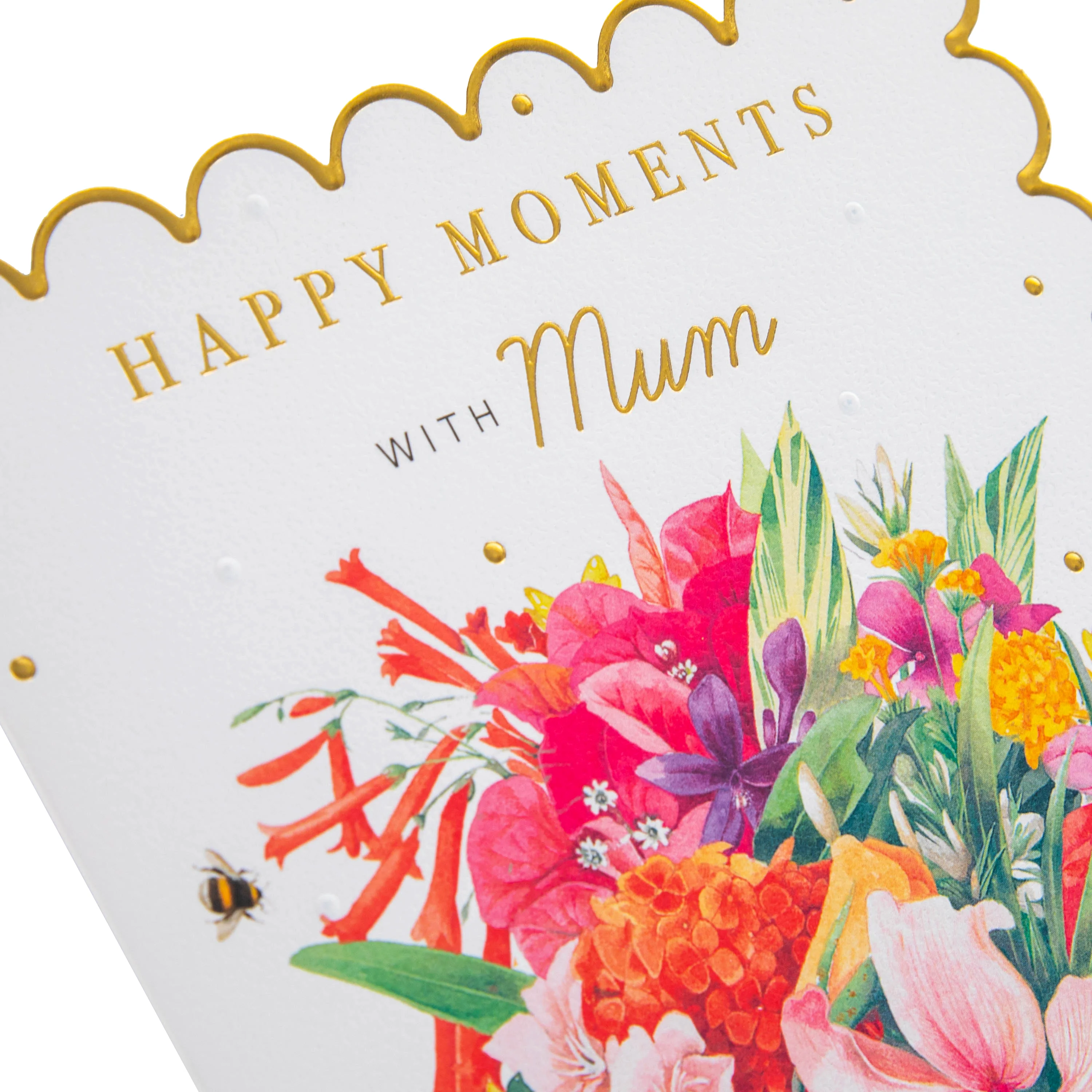 Marjolein Bastin Birthday Card for Mum - Pink Floral Bouquet Design - Image 5