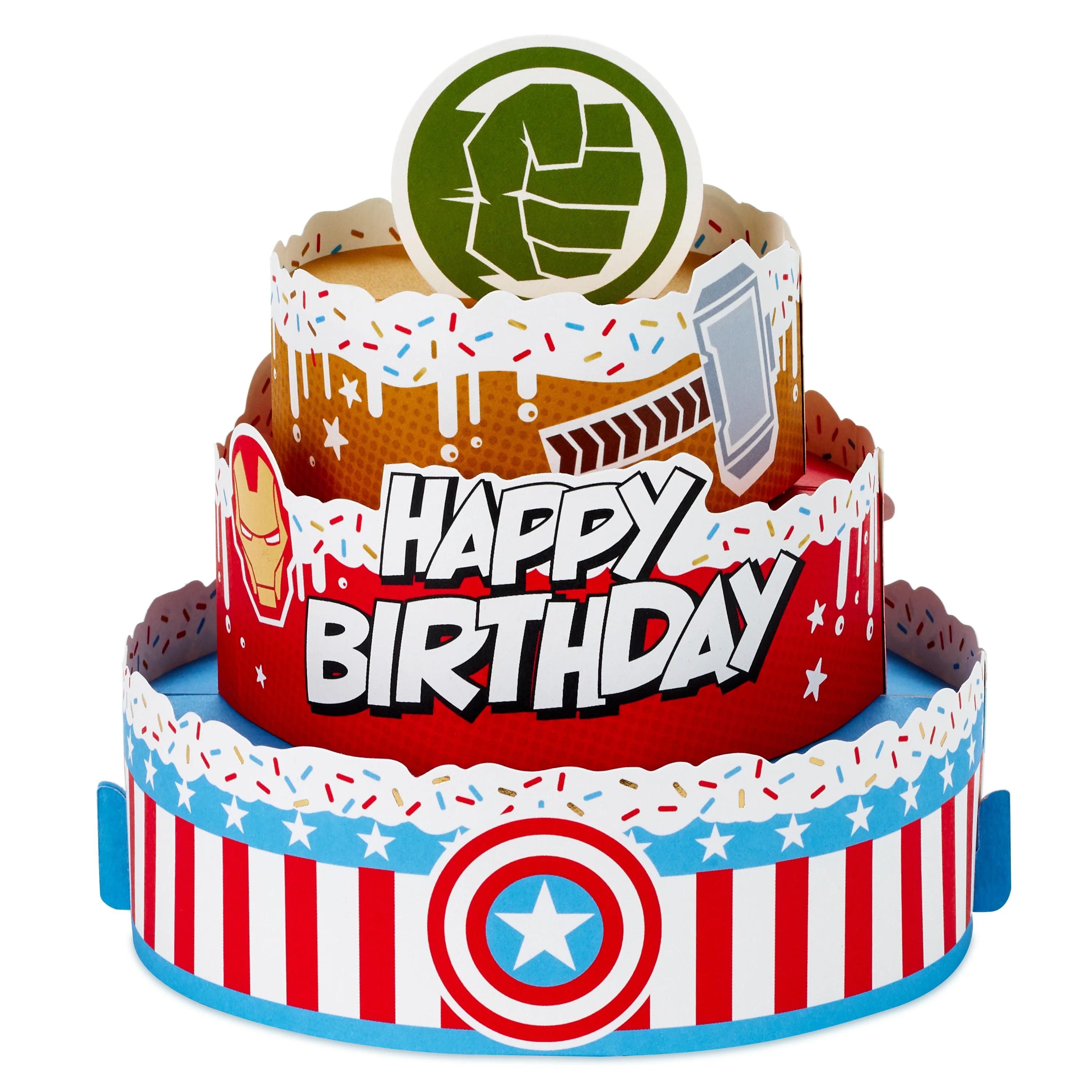 MARVEL Avengers Paper Wonder Collection 3D Pop-Up Birthday Card - Image 4