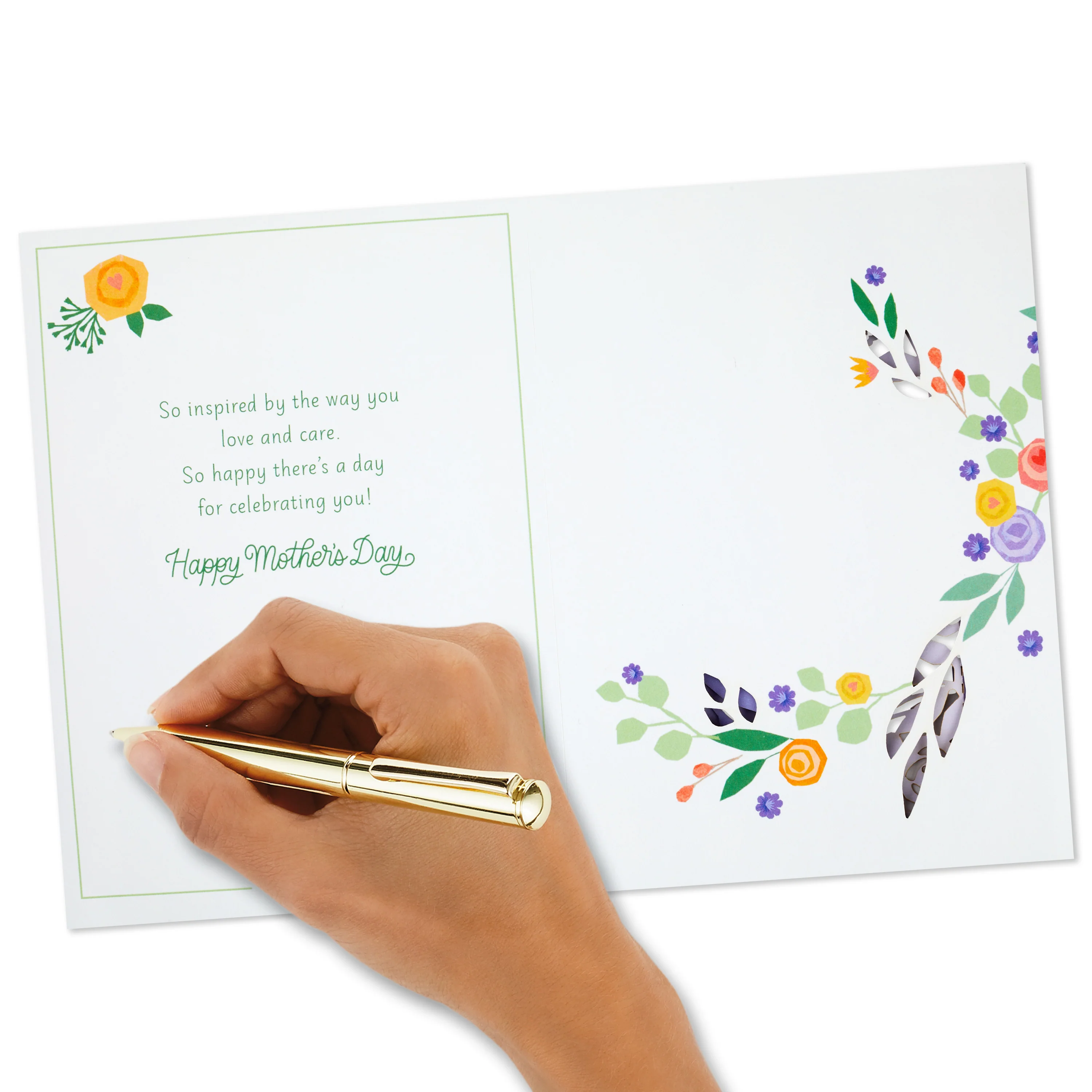 Mother's Day Card - 3D Pop-Up Floral Diorama Card With Light and Music - Image 9
