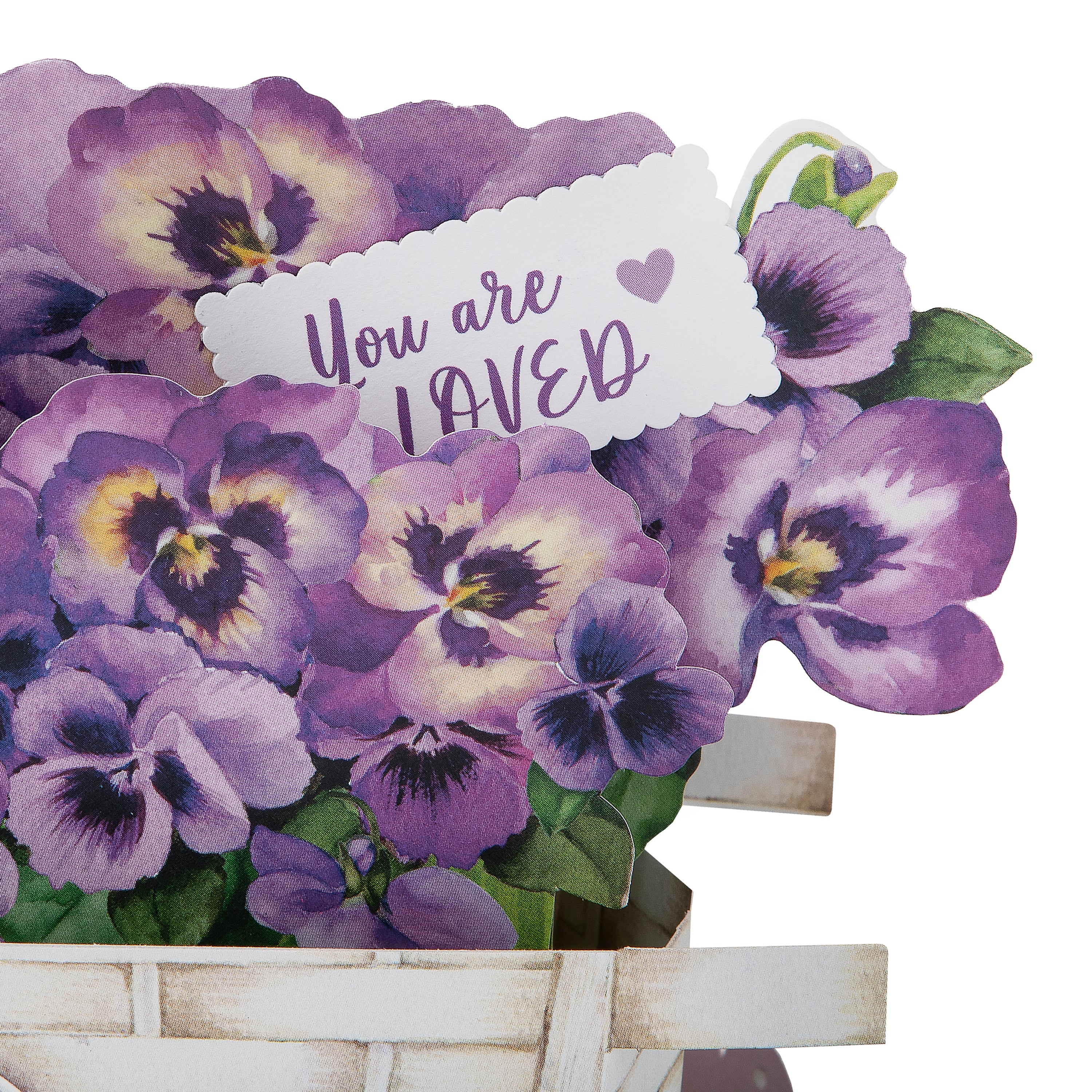 Mother's Day Card - 3D & Pop Up Flower Cart Design - Image 4