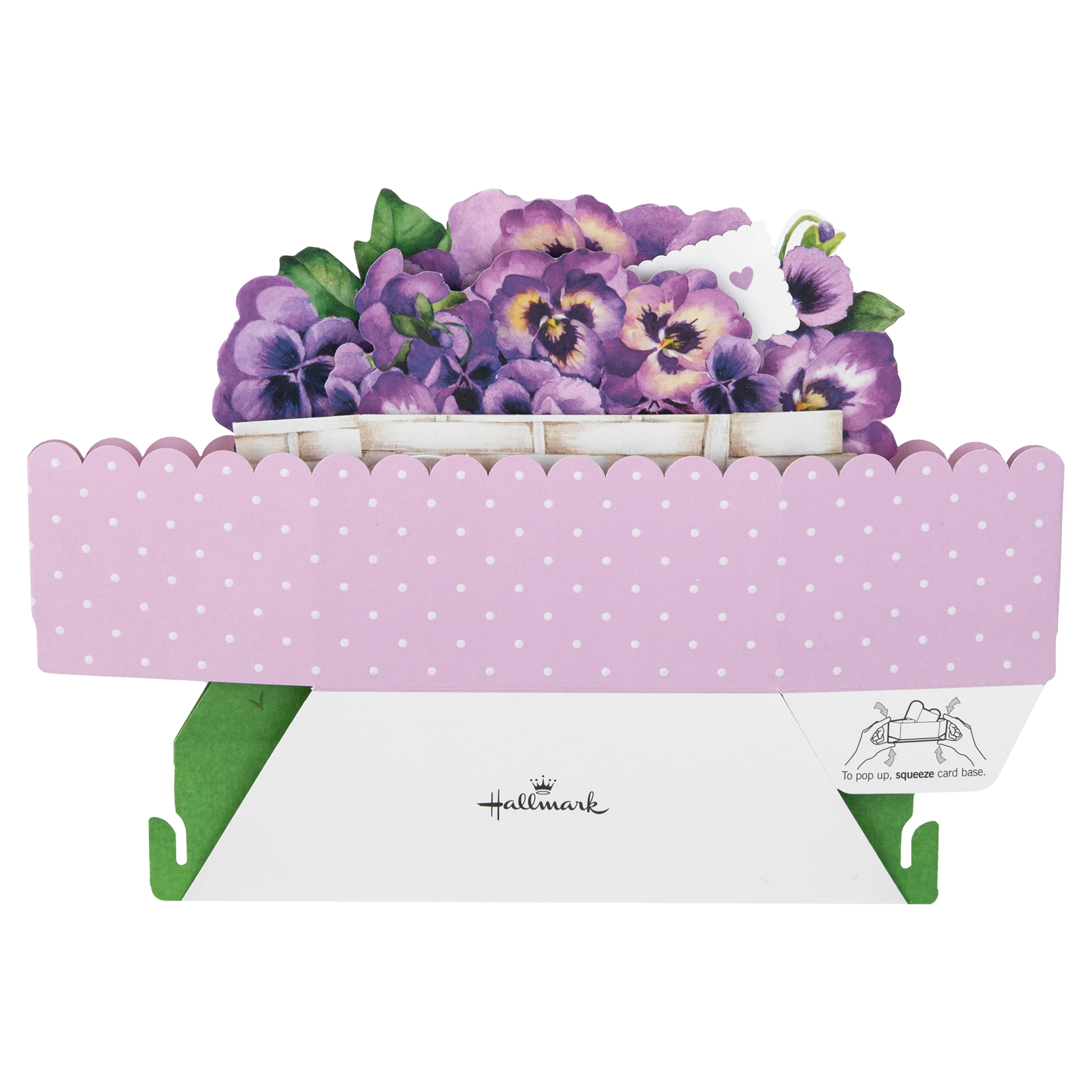 Mother's Day Card - 3D & Pop Up Flower Cart Design - Image 6
