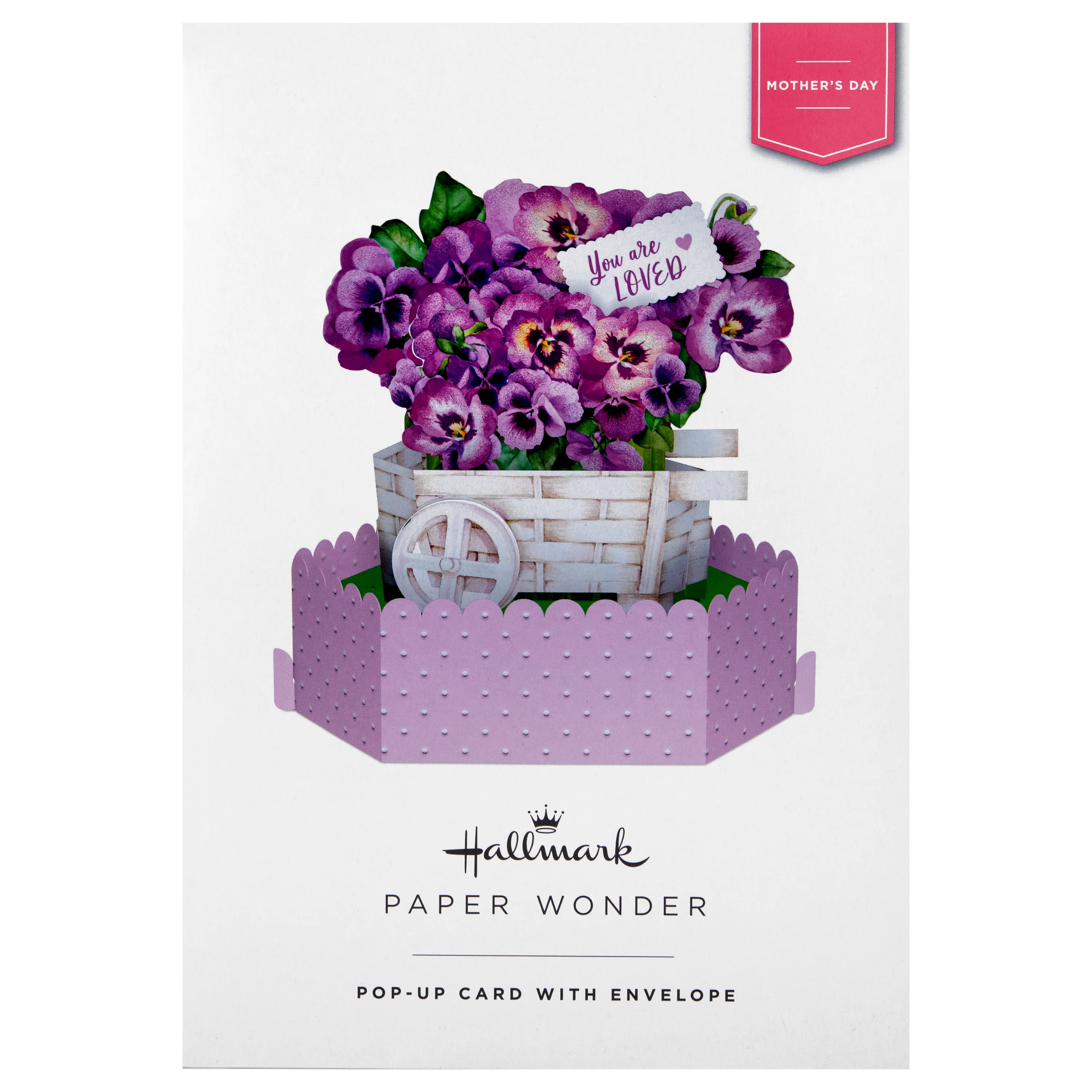 Mother's Day Card - 3D & Pop Up Flower Cart Design - Image 8