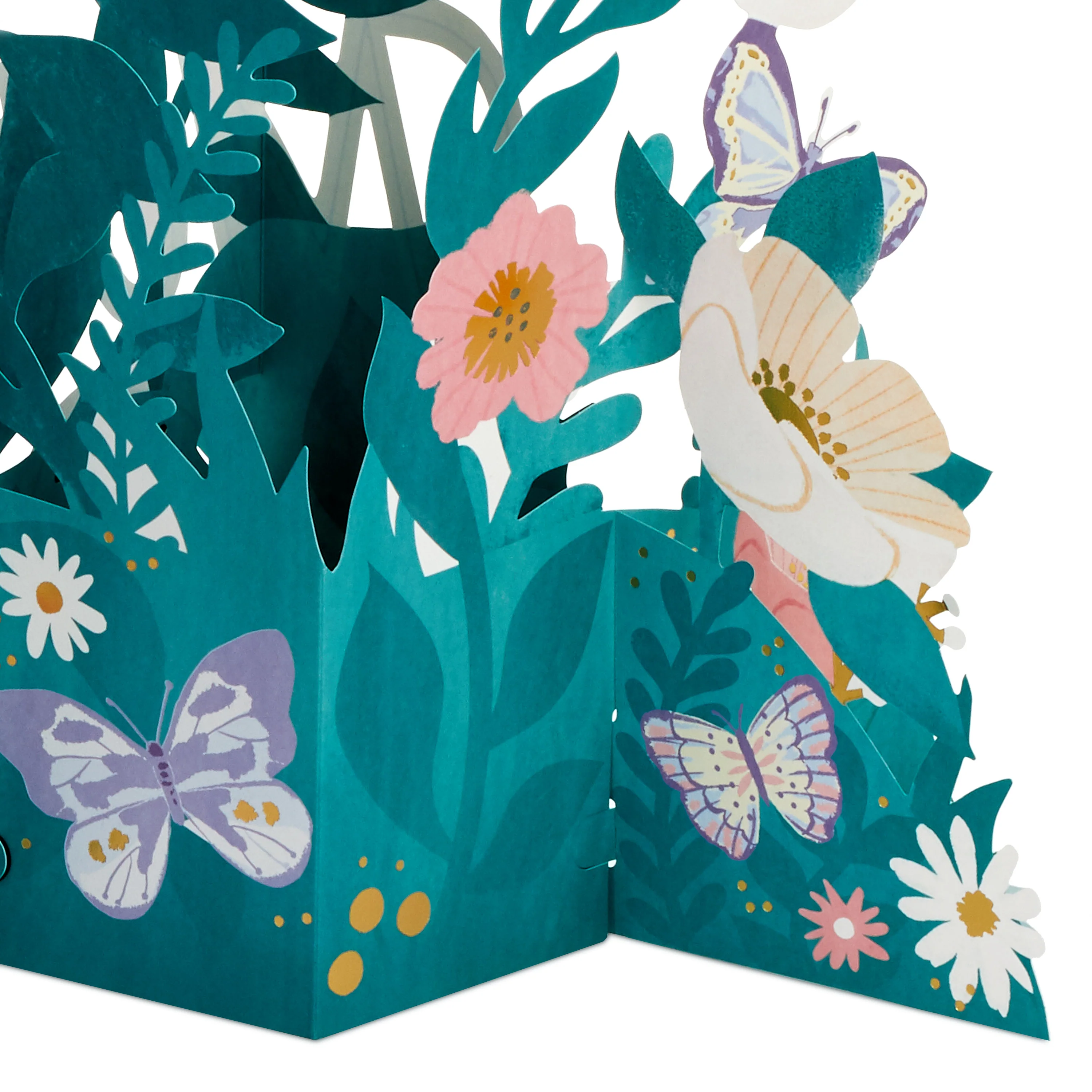 Mother's Day Card - 3D Pop-Up Jumbo Floral Banner Design - Image 5