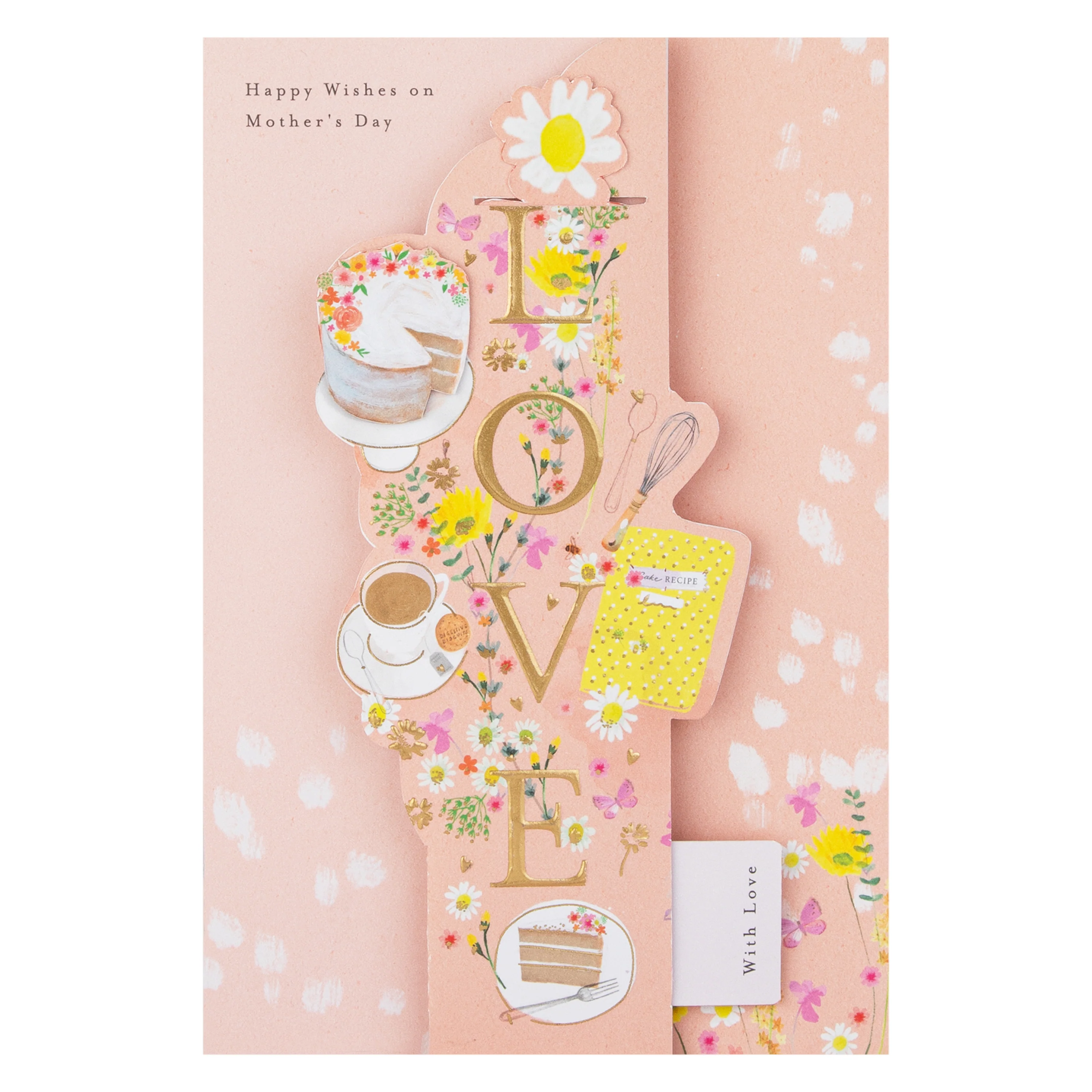 Mother's Day Card - Flowers Design with Bookmark - Image 8