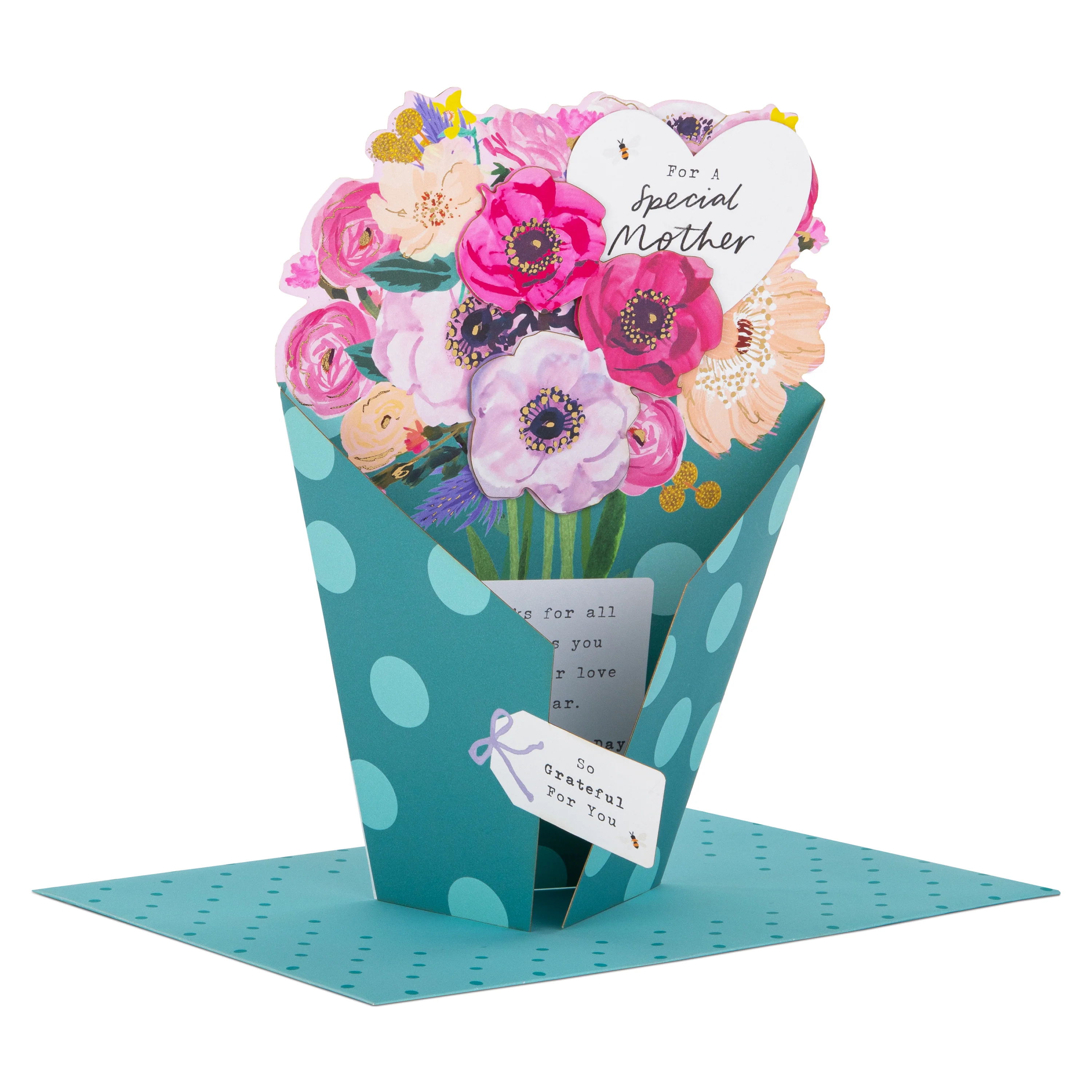 Mother's Day Card for Mother - Bouquet of Flowers - Image 7