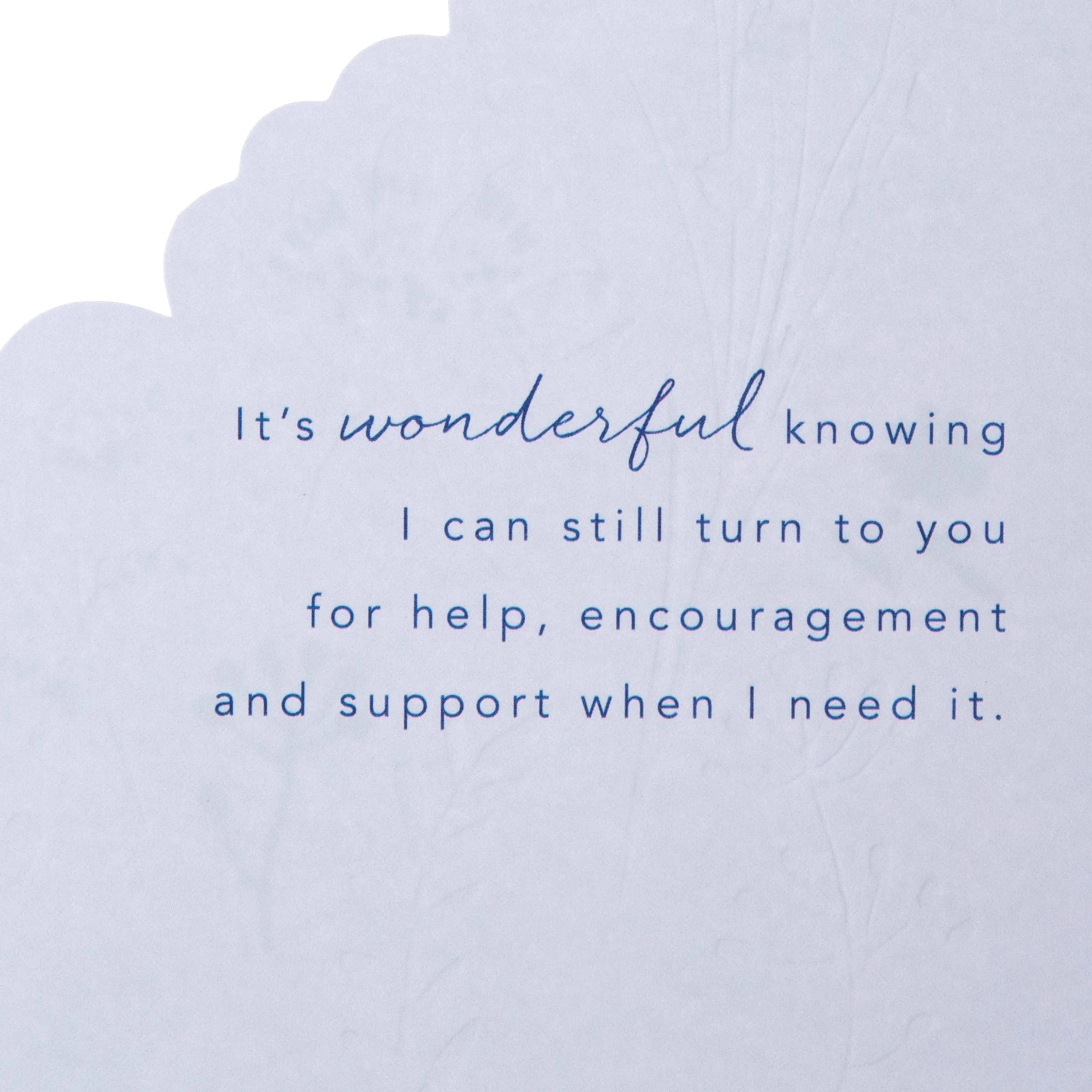 Mother's Day Card for Mum - Blue Butterfly Design - Image 3