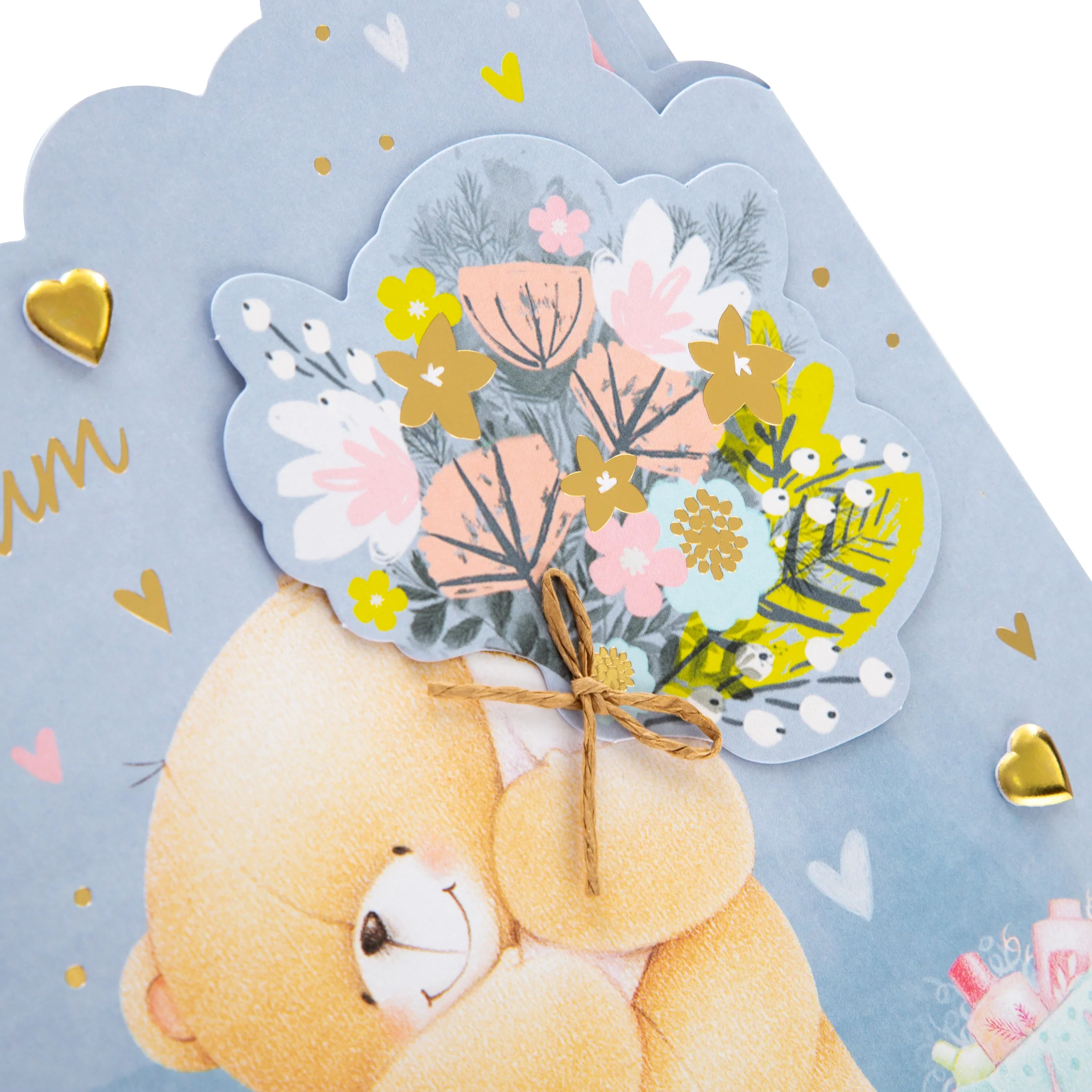 Mother's Day Card for Mum - Cute Pull-Out Forever Friends Design - Image 6