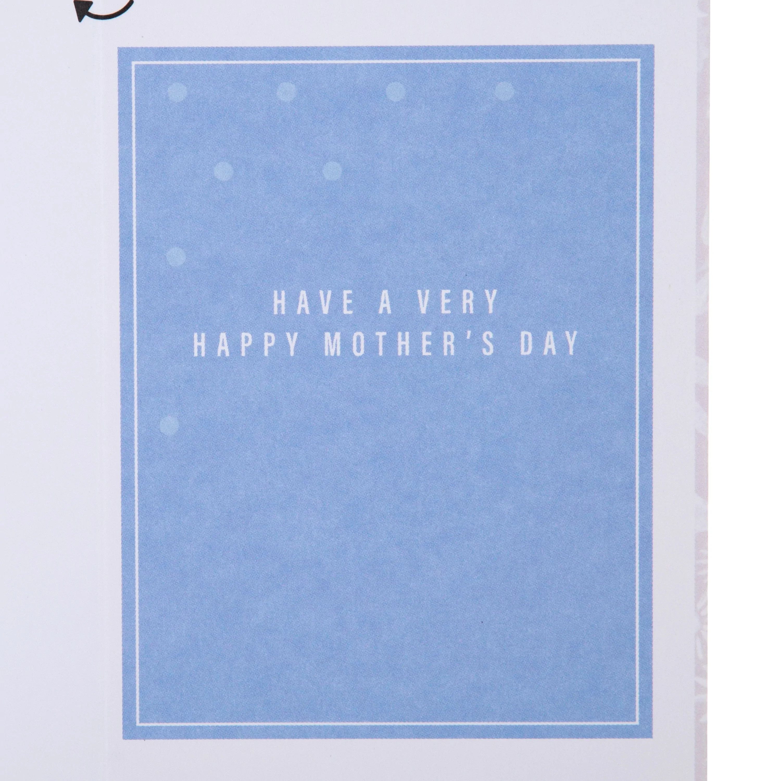 Mother's Day Card for Mum - Pop Up 3D Flower Wreath Design - Image 4