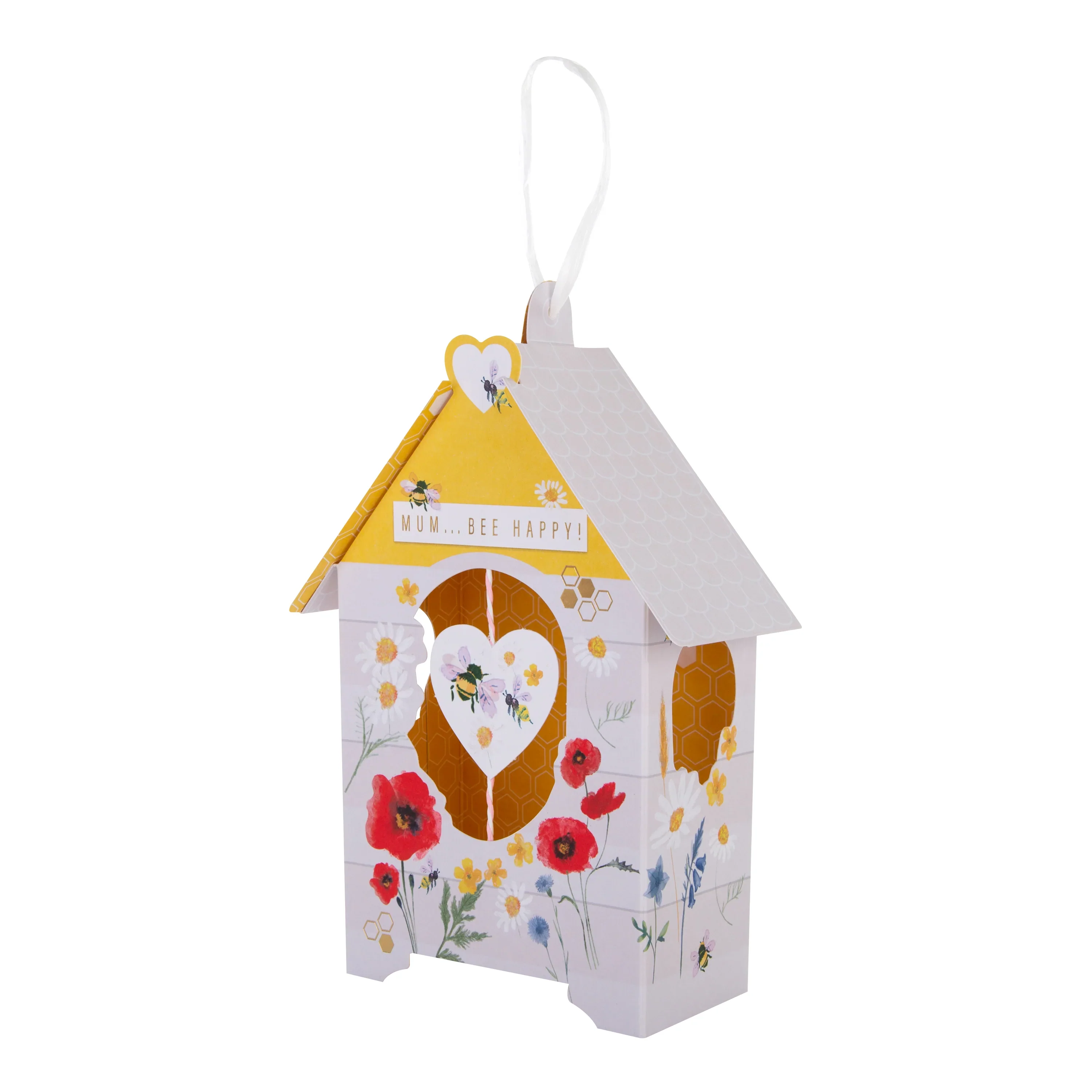 Mother's Day Card for Mum - Traditional 3D Bee Hive Design