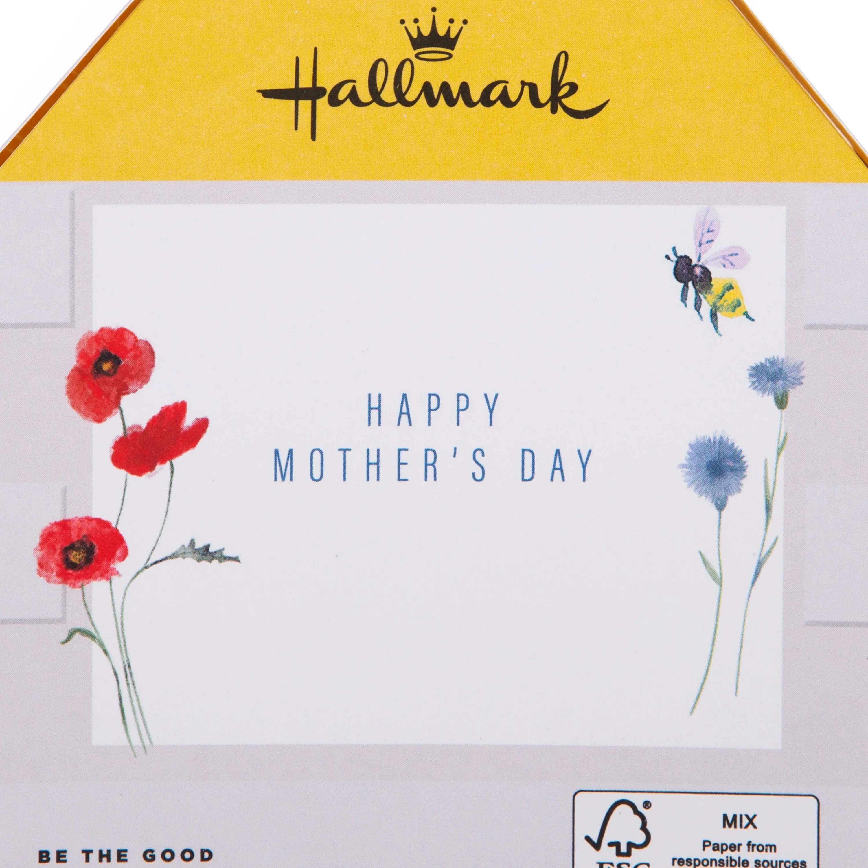 Mother's Day Card for Mum - Traditional 3D Bee Hive Design - Image 5