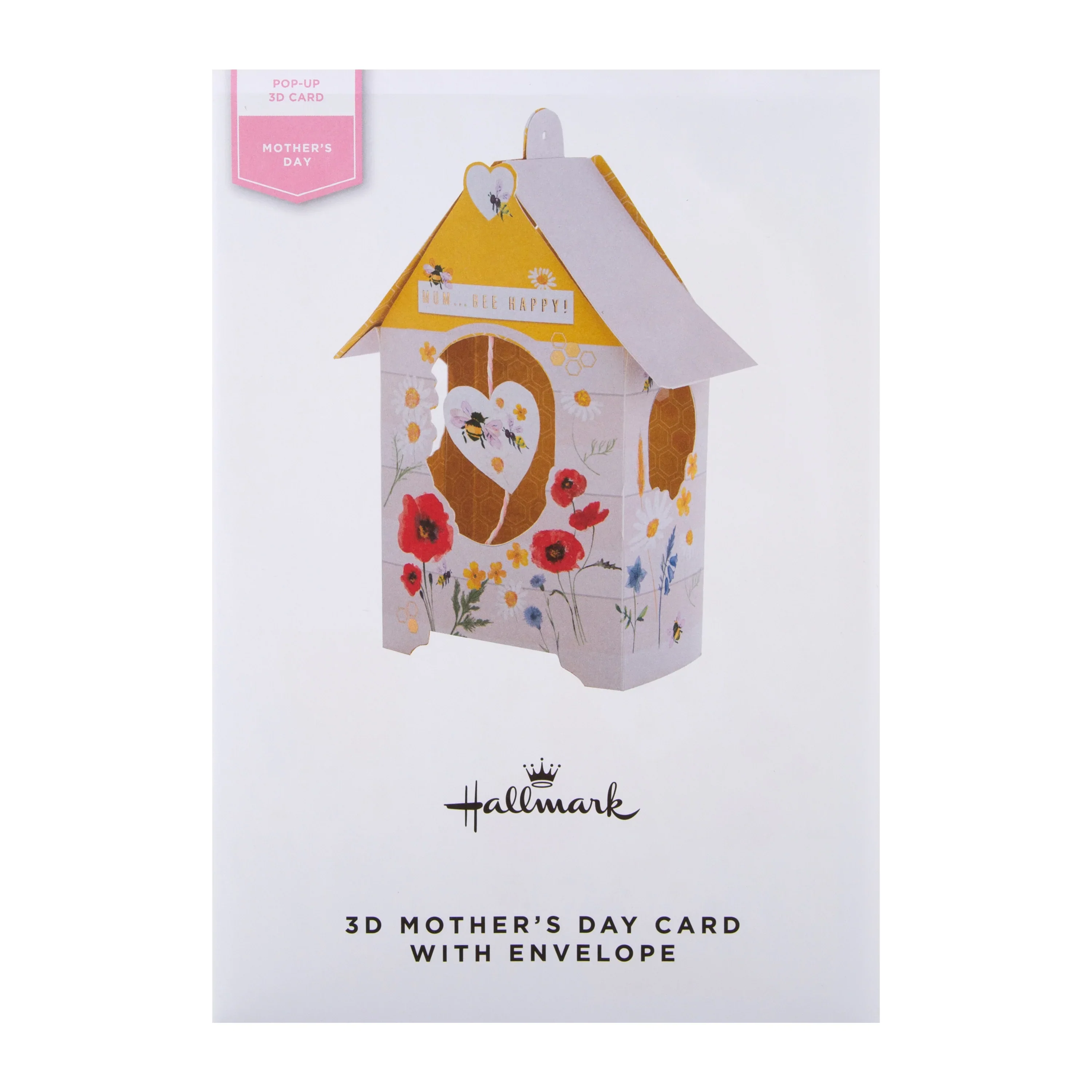 Mother's Day Card for Mum - Traditional 3D Bee Hive Design - Image 7