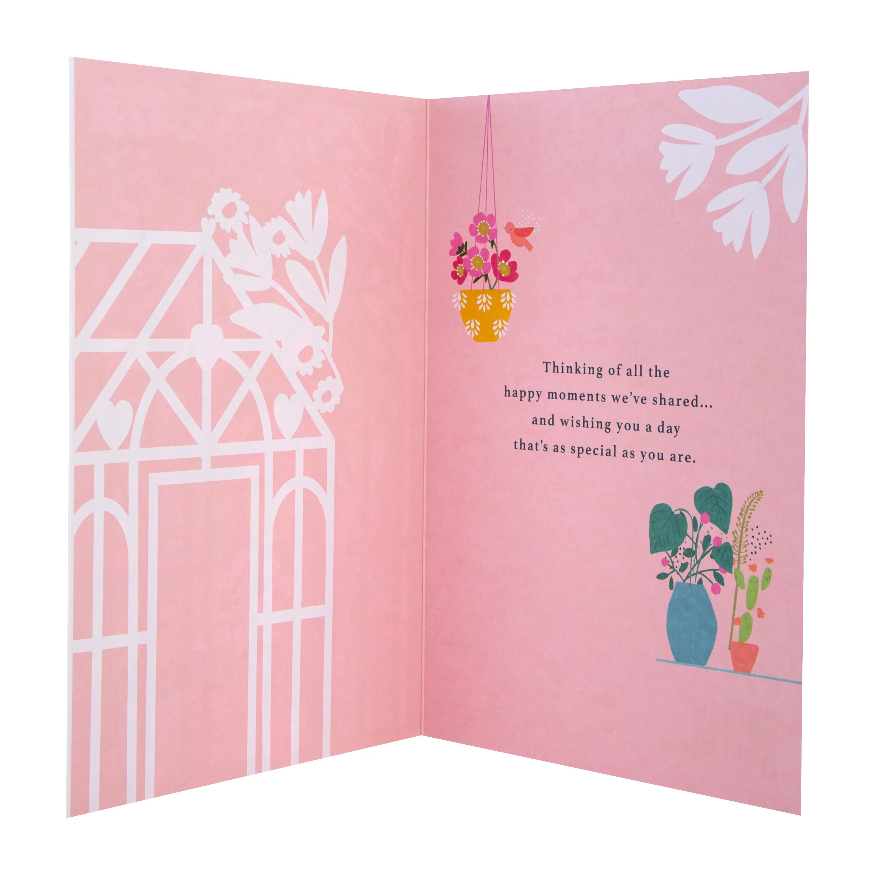 Mother's Day Card for Mum - Traditional Greenhouse Design - Image 2