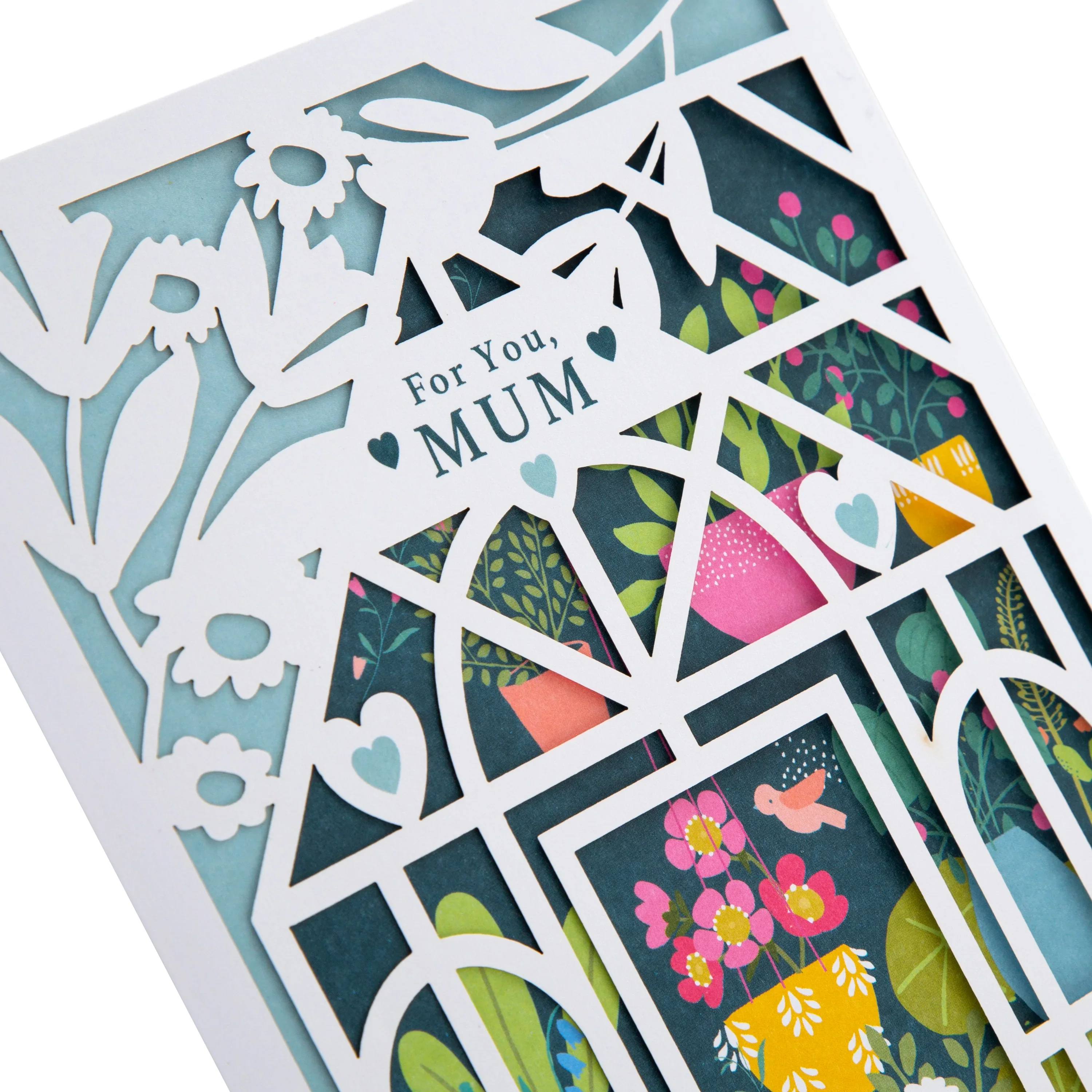 Mother's Day Card for Mum - Traditional Greenhouse Design - Image 5