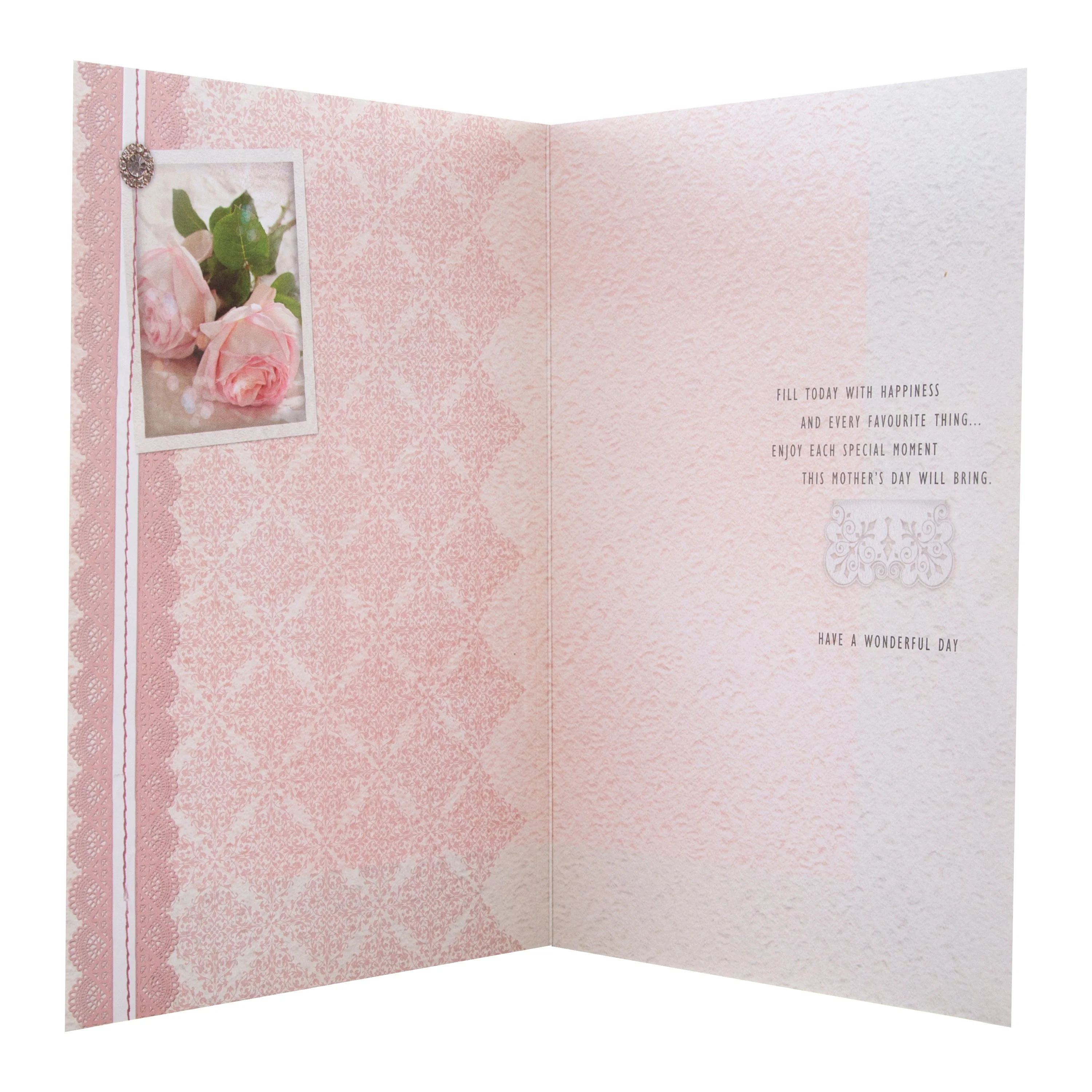 Mother's Day Gift Wrap Pack - 1 Large Gift Bag, 3 Gold Tissue Paper Sheets & 1 Card - Image 6