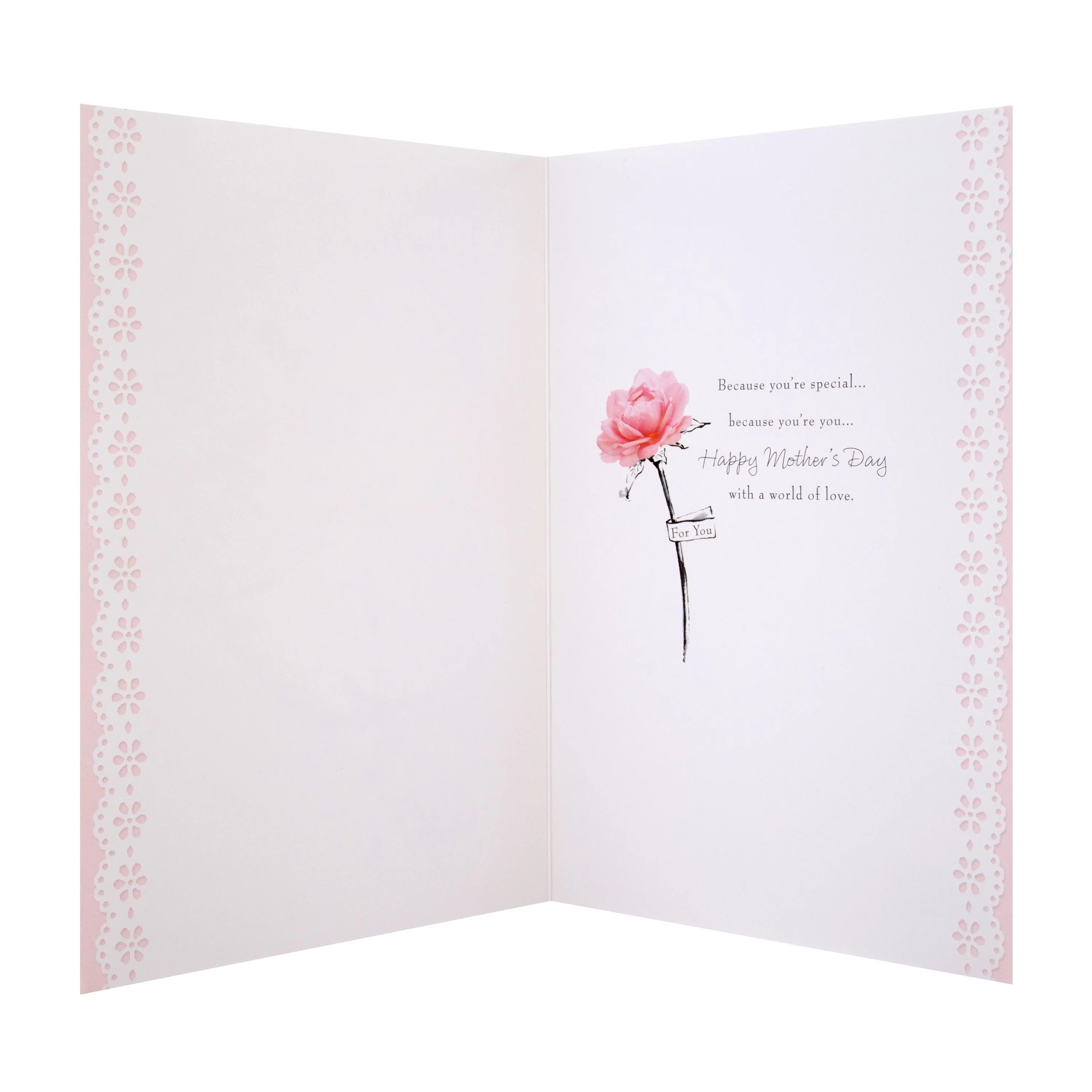 Mother's Day - Traditional Floral Design Card - Image 3