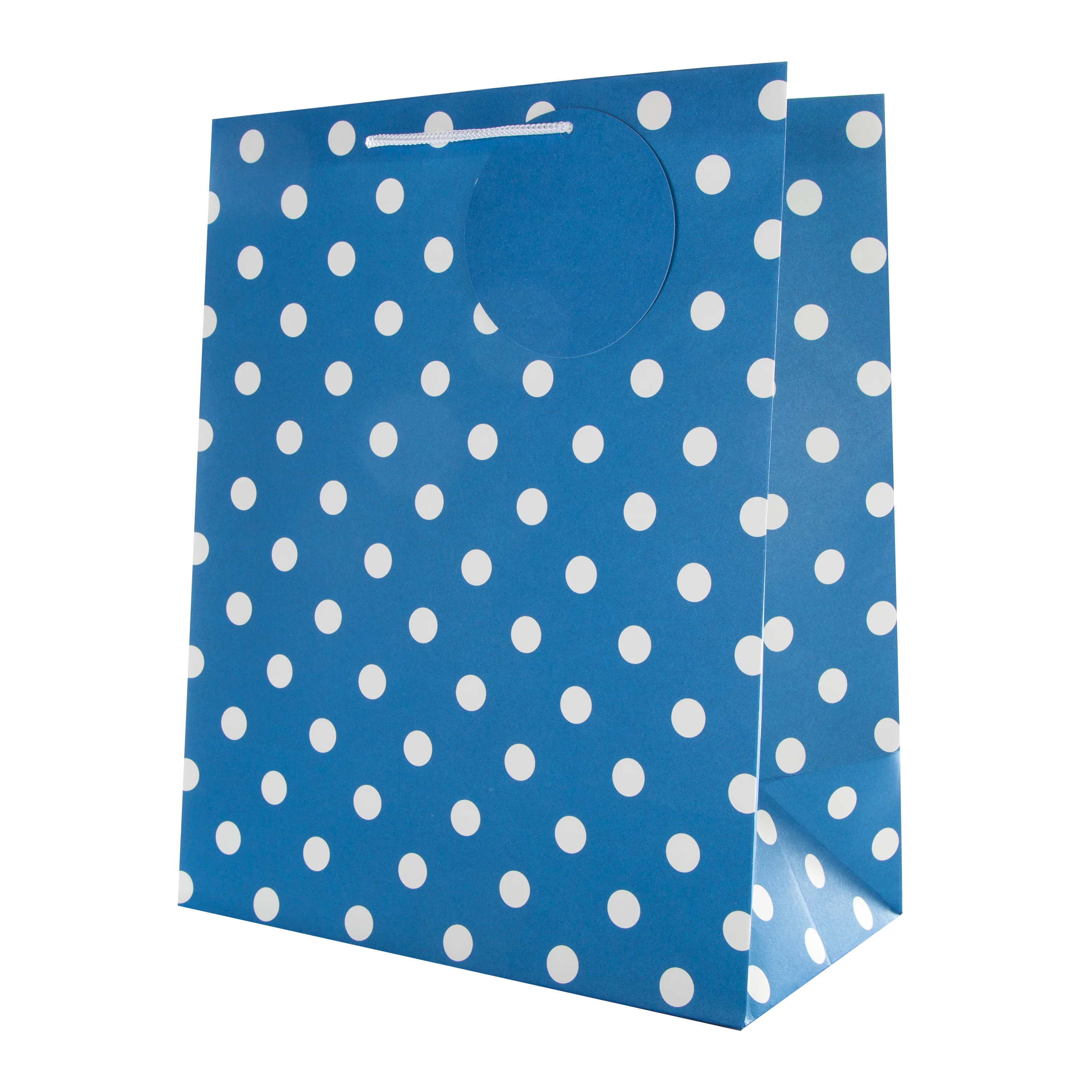 Multi-Occasion Large Gift Bag Pack - 4 Bright Coloured Bags in 1 Polka-Dot Design - Image 5