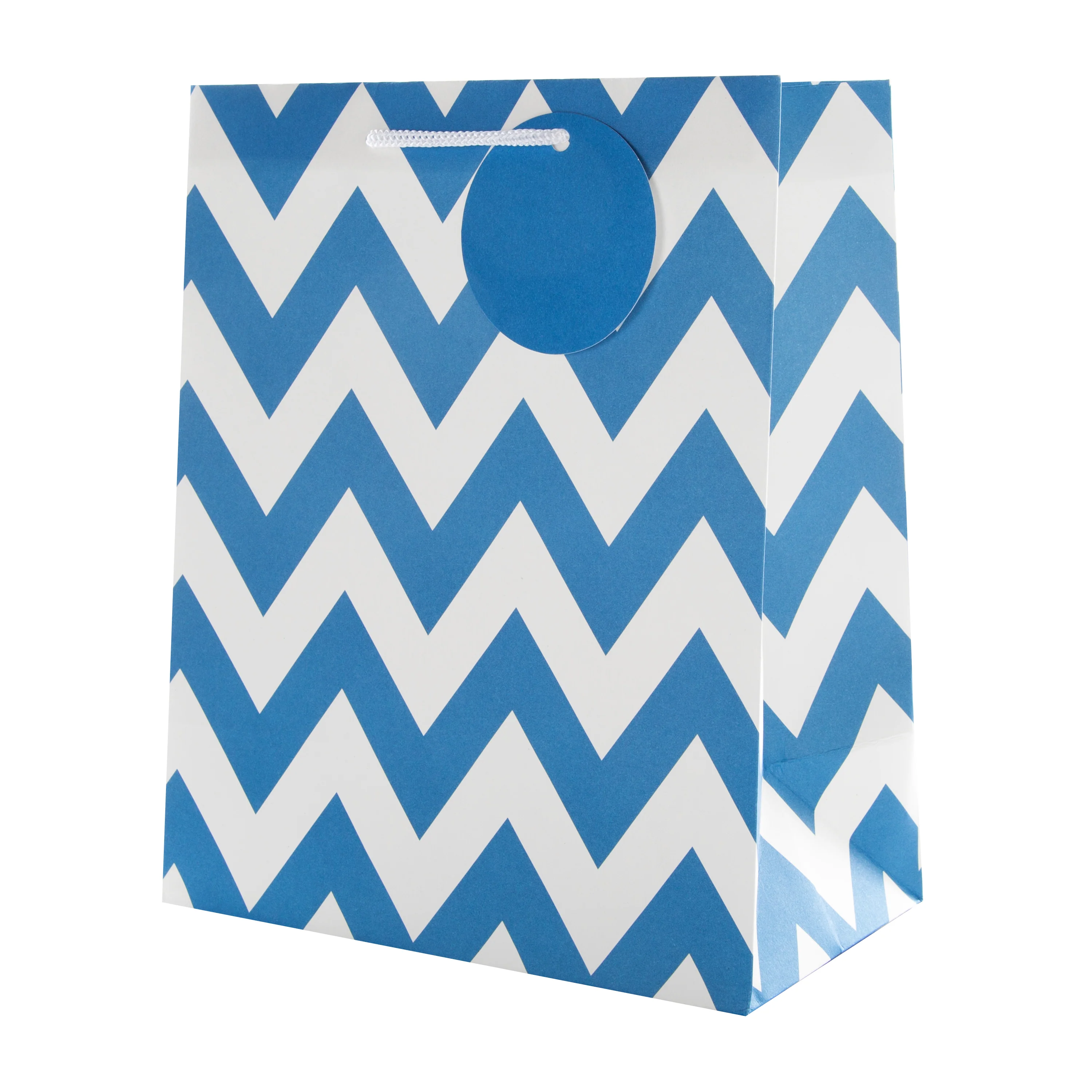 Multi-Occasion Medium Gift Bag Pack - 4 Bright Coloured Bags in 1 Zig-Zag Design - Image 7