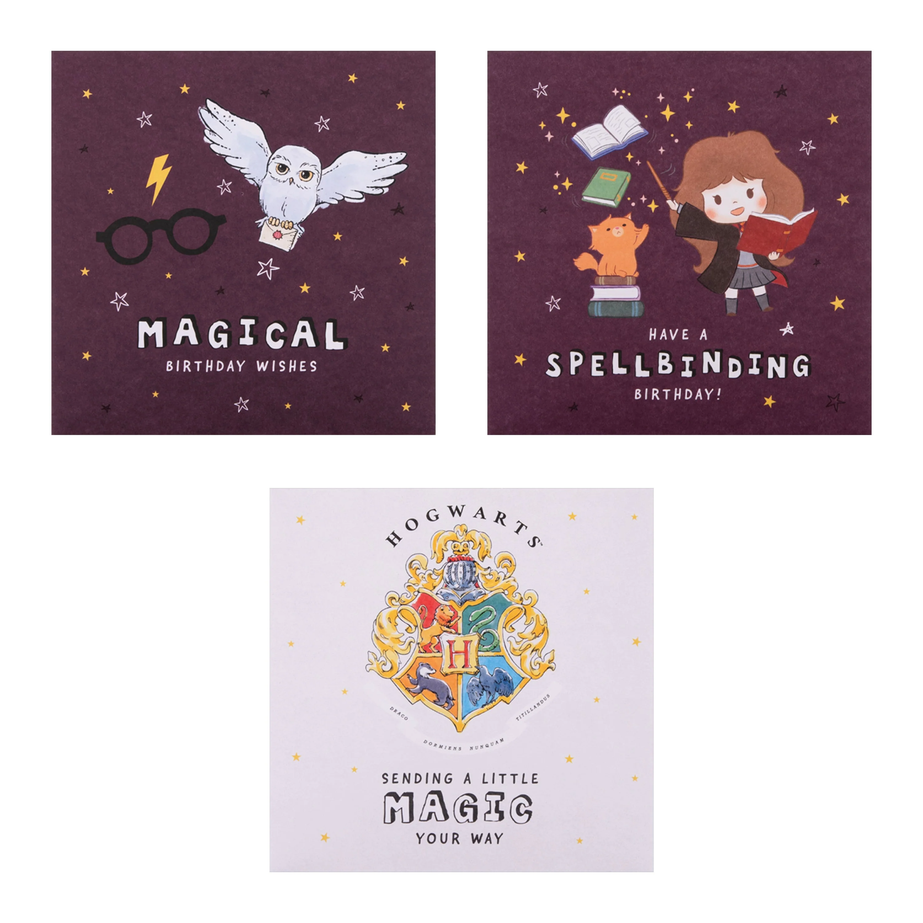 Multipack Birthday Cards - Pack of 10 in 5 Harry Potter™ Designs - Image 4