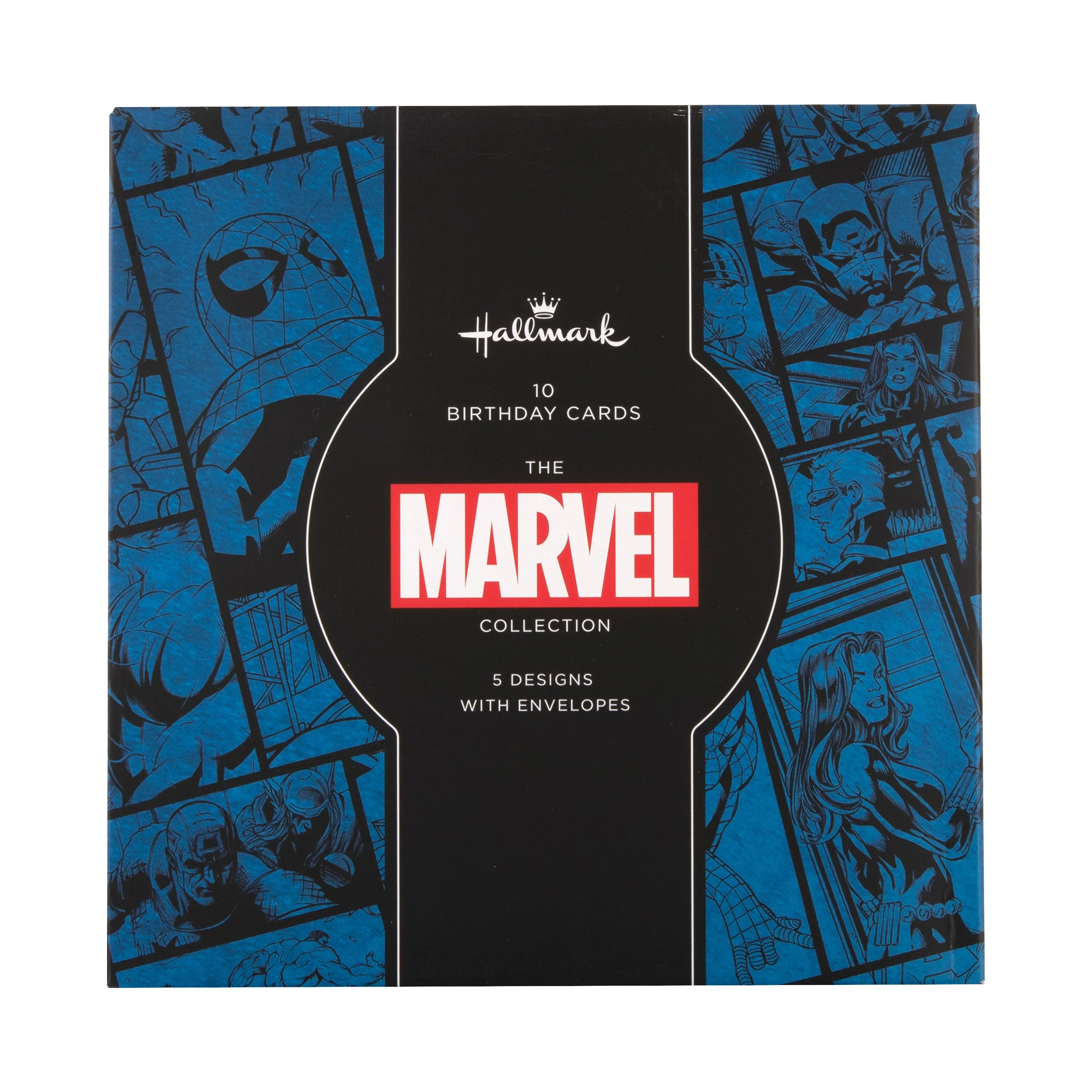 Multipack Birthday Cards - Pack of 10 in 5 MARVEL Designs - Image 3