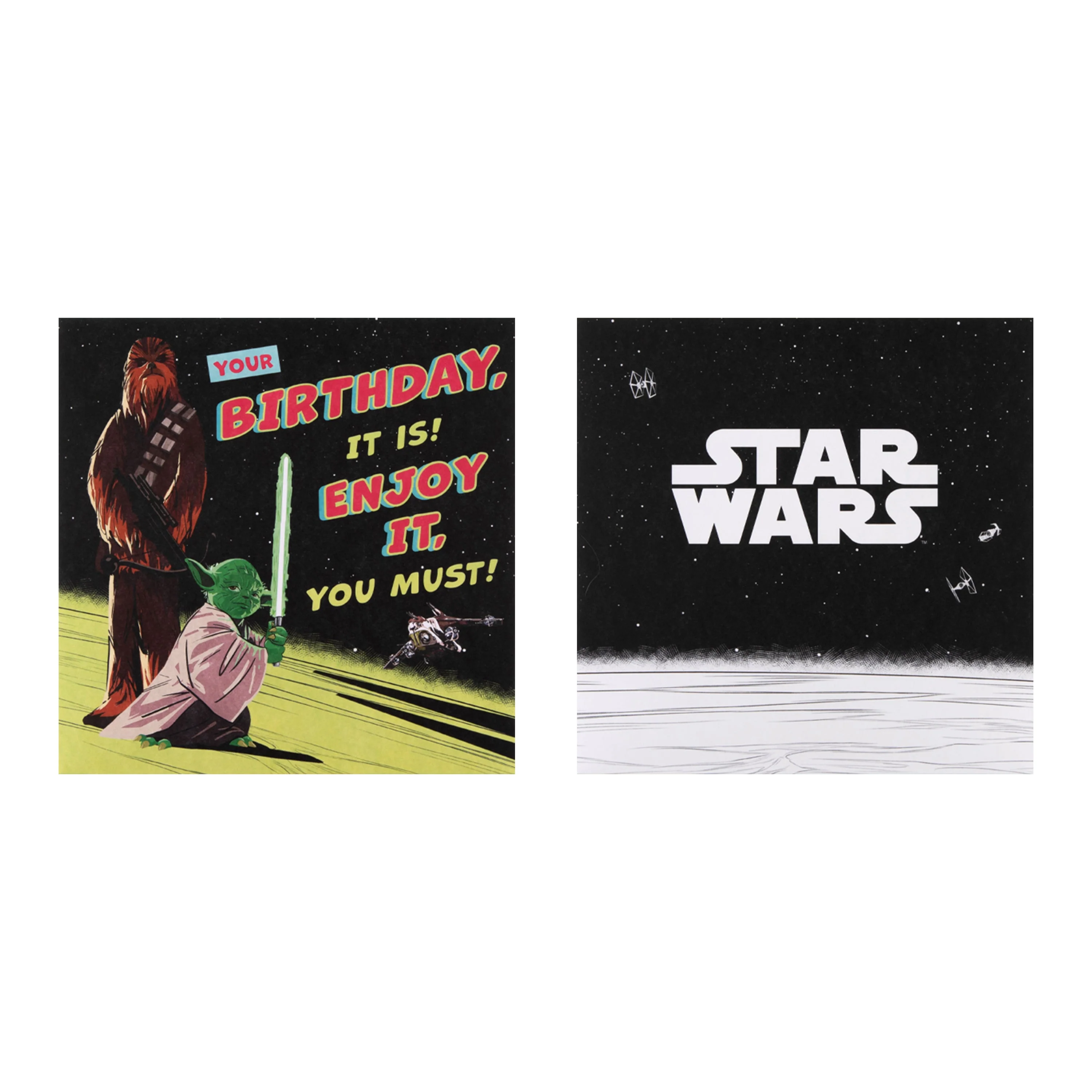 Multipack Birthday Cards - Pack of 10 in 5 Star Wars™ Designs - Image 5