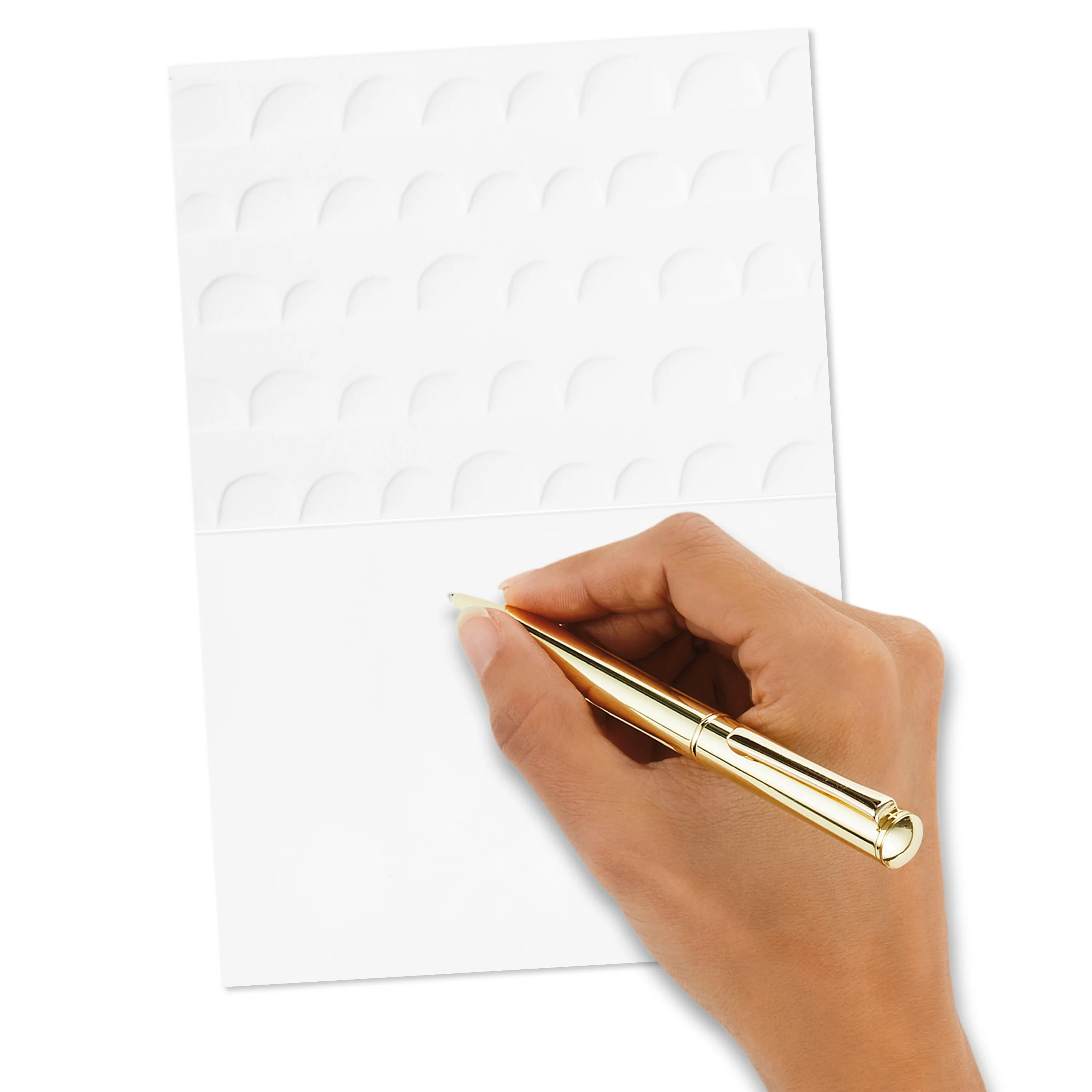 Multipack Thank You Cards - Pack of 50 in 2 Embossed Pastel Designs - Image 6