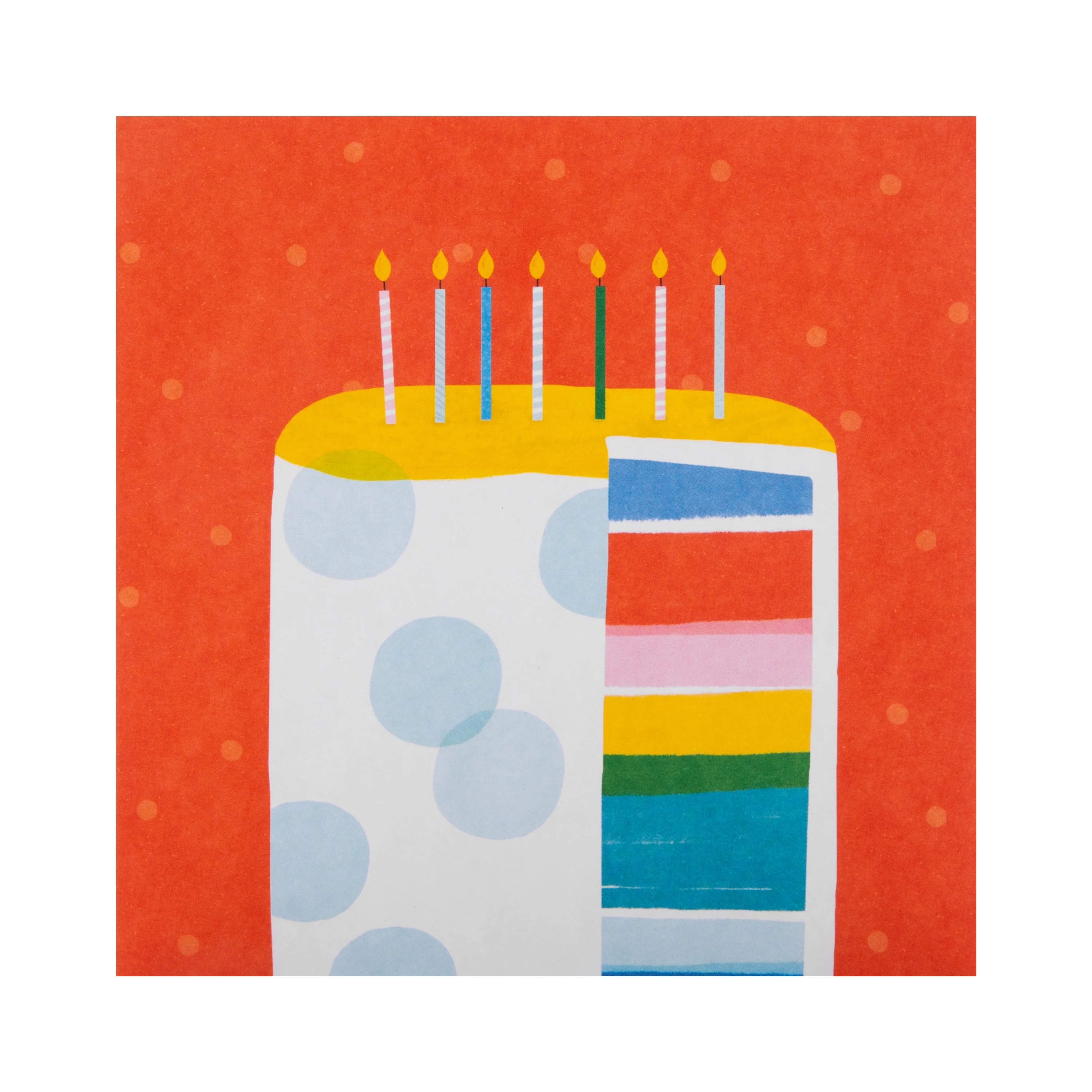 Pack of Contemporary Birthday Cards - 10 Cards in 2 Colourful Designs - Image 4