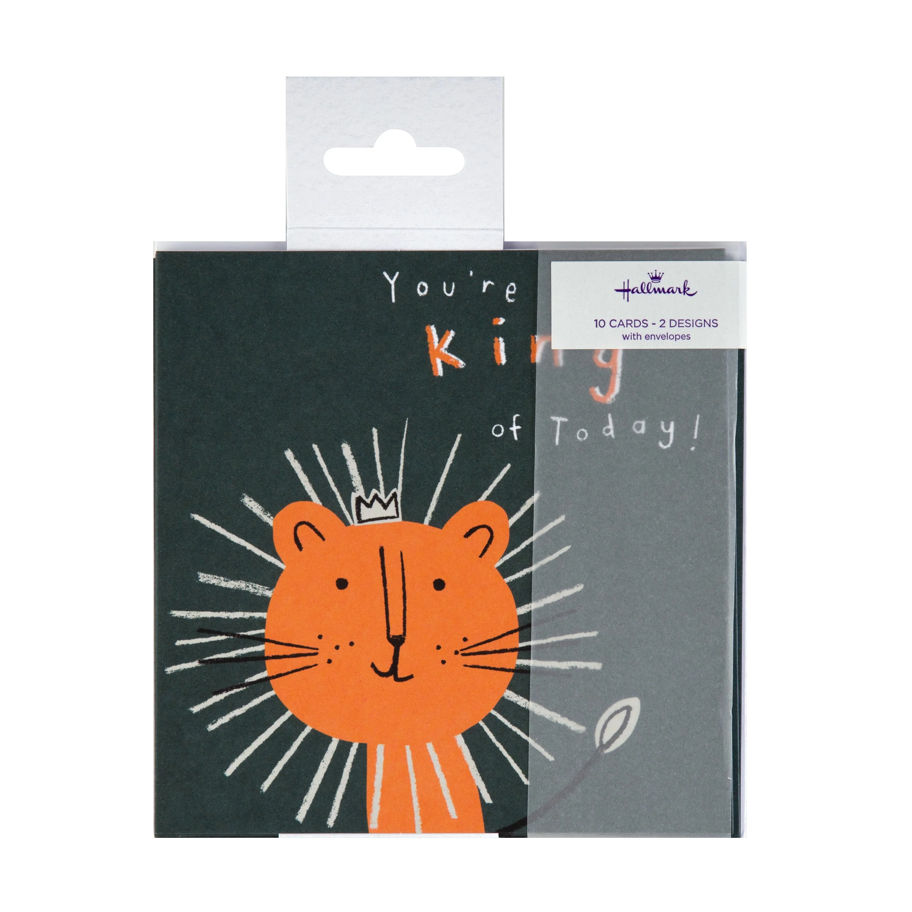 Pack of Kids Birthday Cards - 10 Cards in 2 Fun Animal Designs - Image 6
