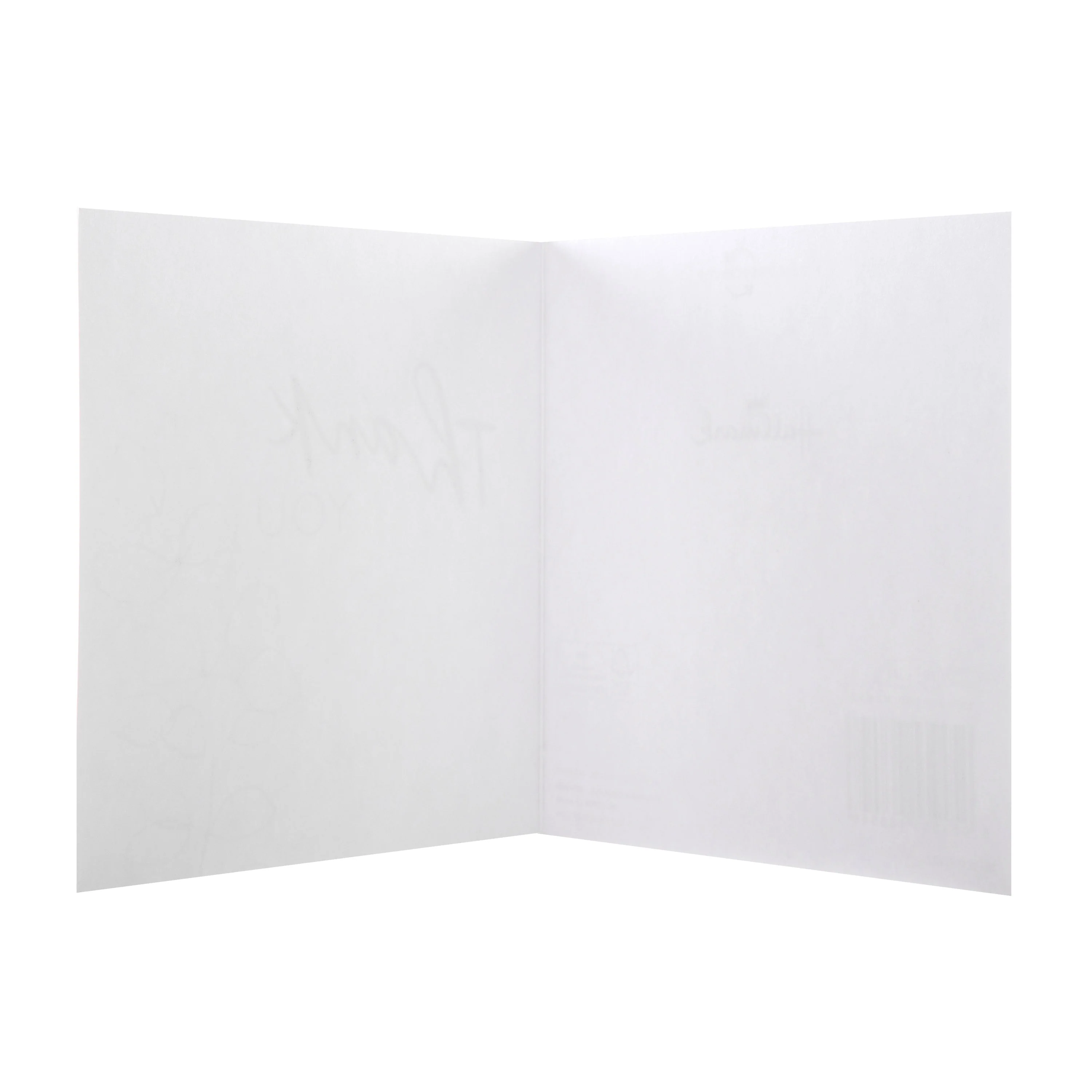 Pack of Thank You Cards - 10 Cards in 2 Classic Designs - Image 2