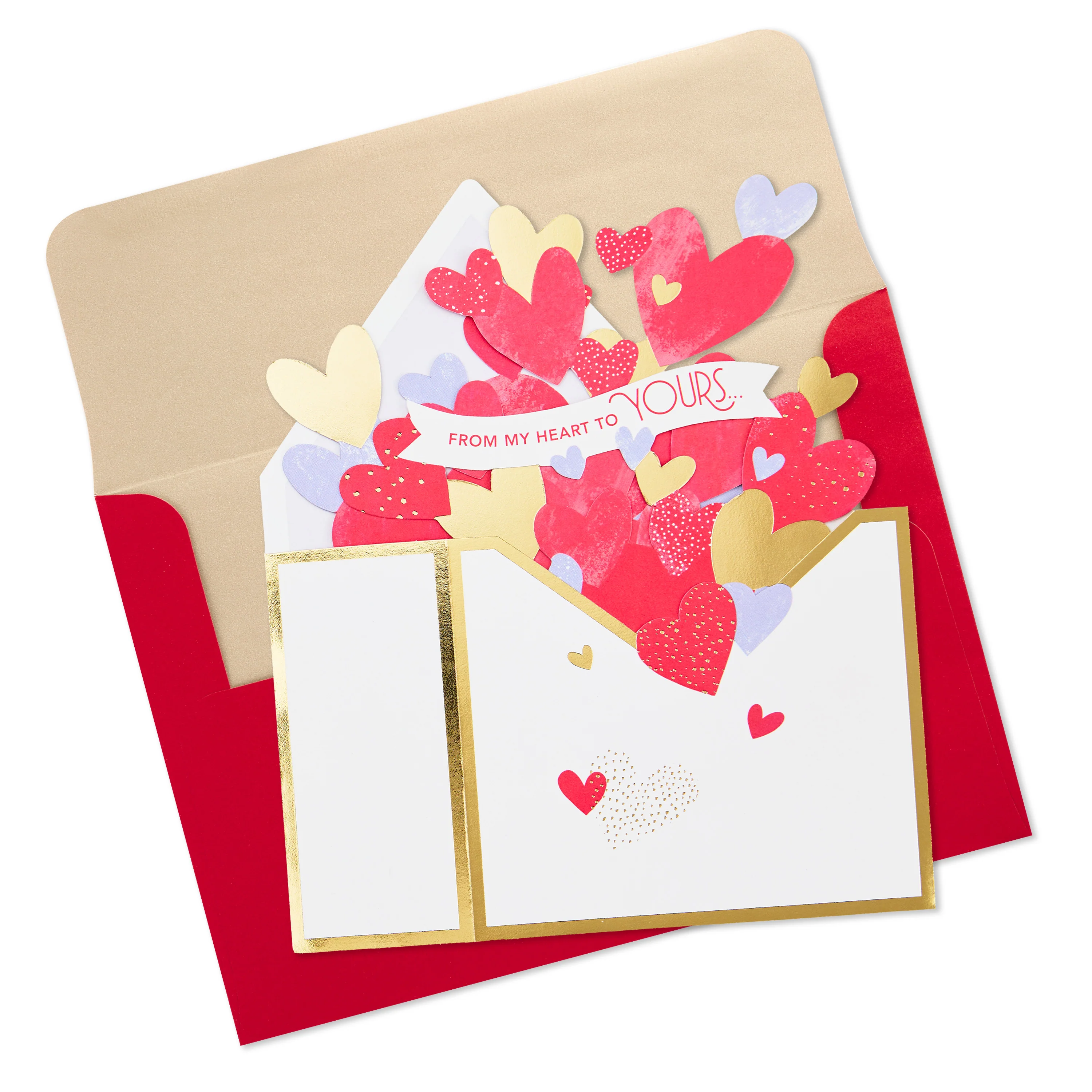 Paper Wonder 3D Pop-Up Box of Hearts Valentine's Day Card - Image 7