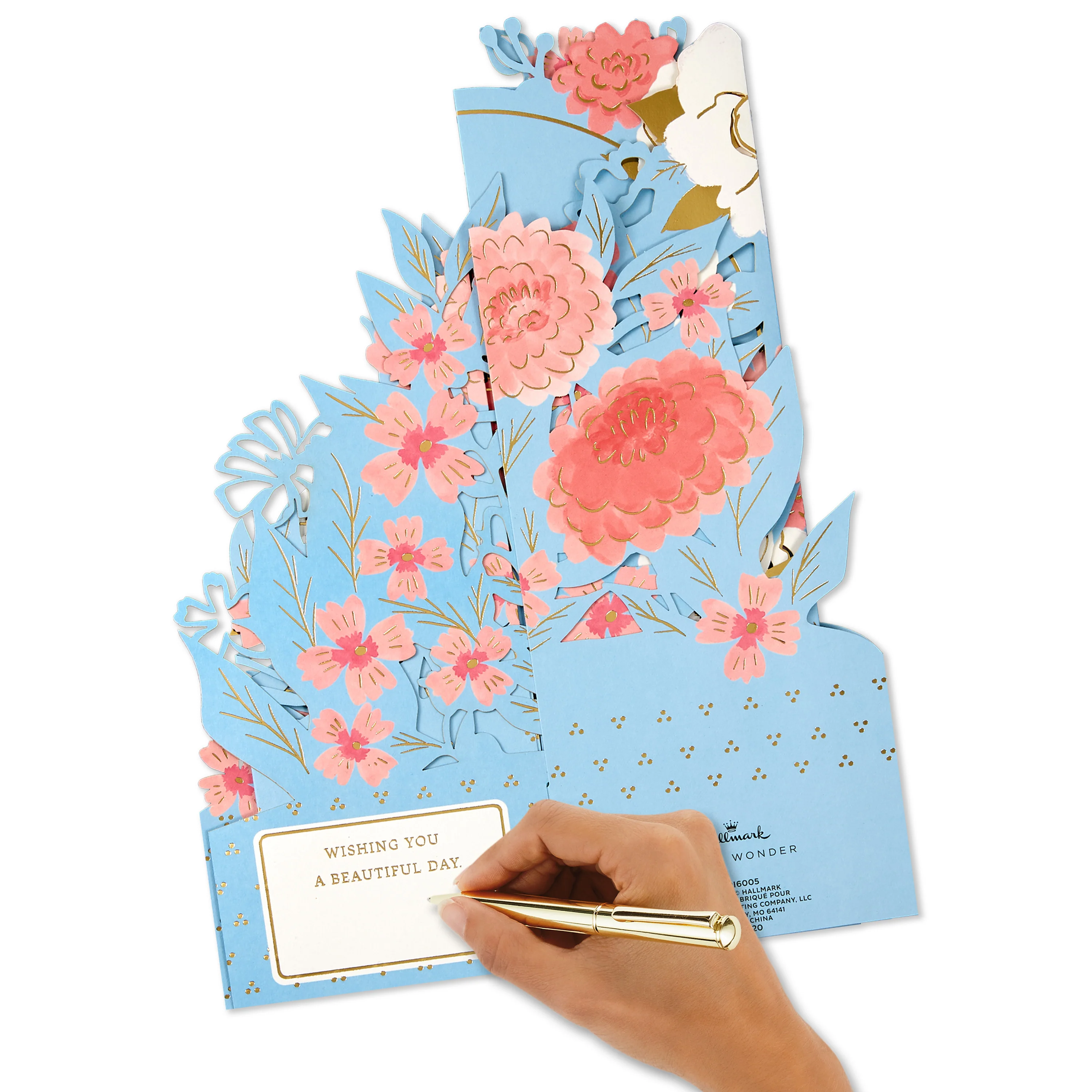 Paper Wonder 3D Pop-Up Floral Mother's Day Card - Image 8