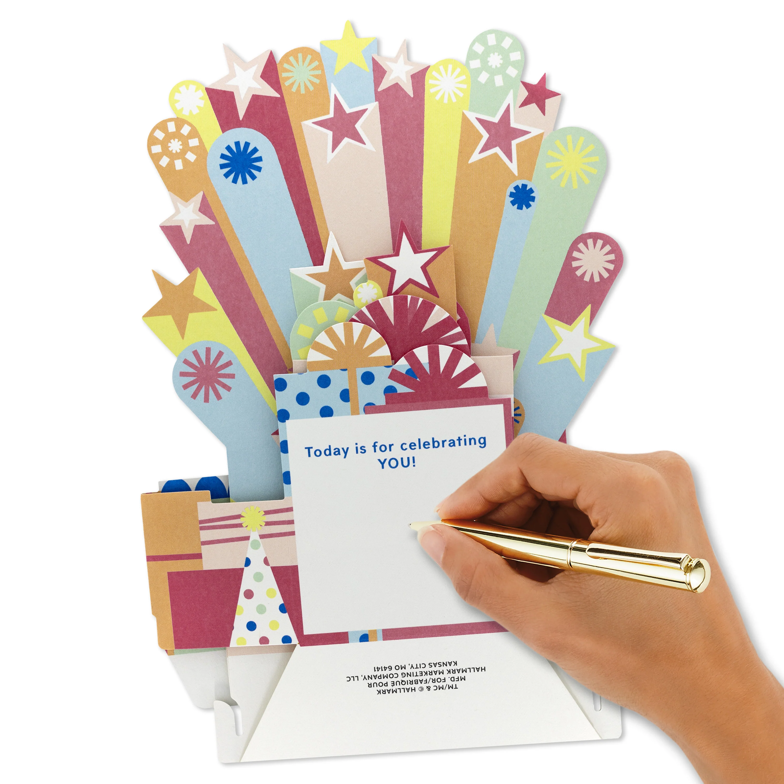 Paper Wonder 3D Pop-Up Personalised Sticker Birthday Card for Her - Image 8