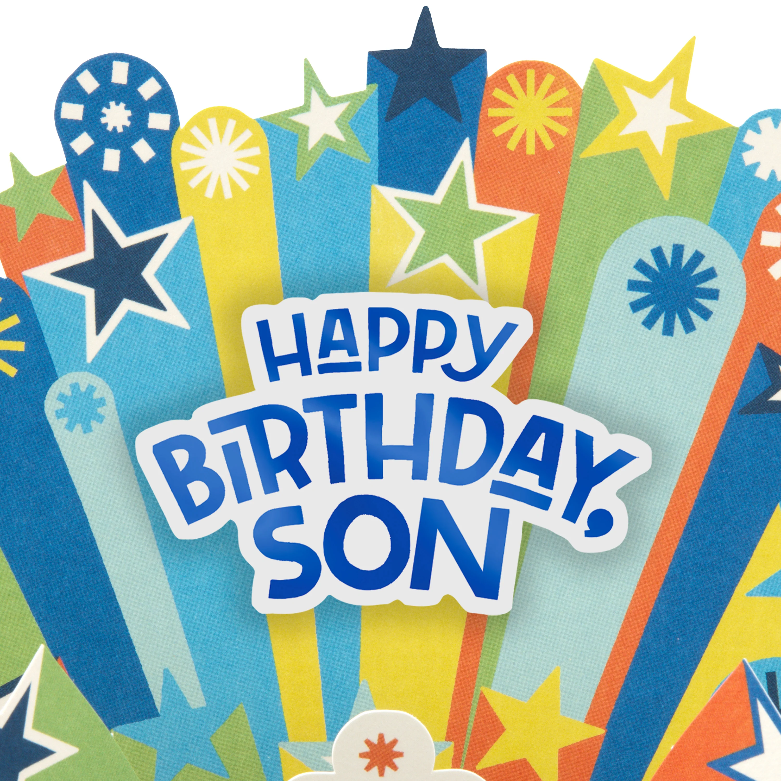 Paper Wonder 3D Pop-Up Personalised Sticker Birthday Card for Him - Image 5