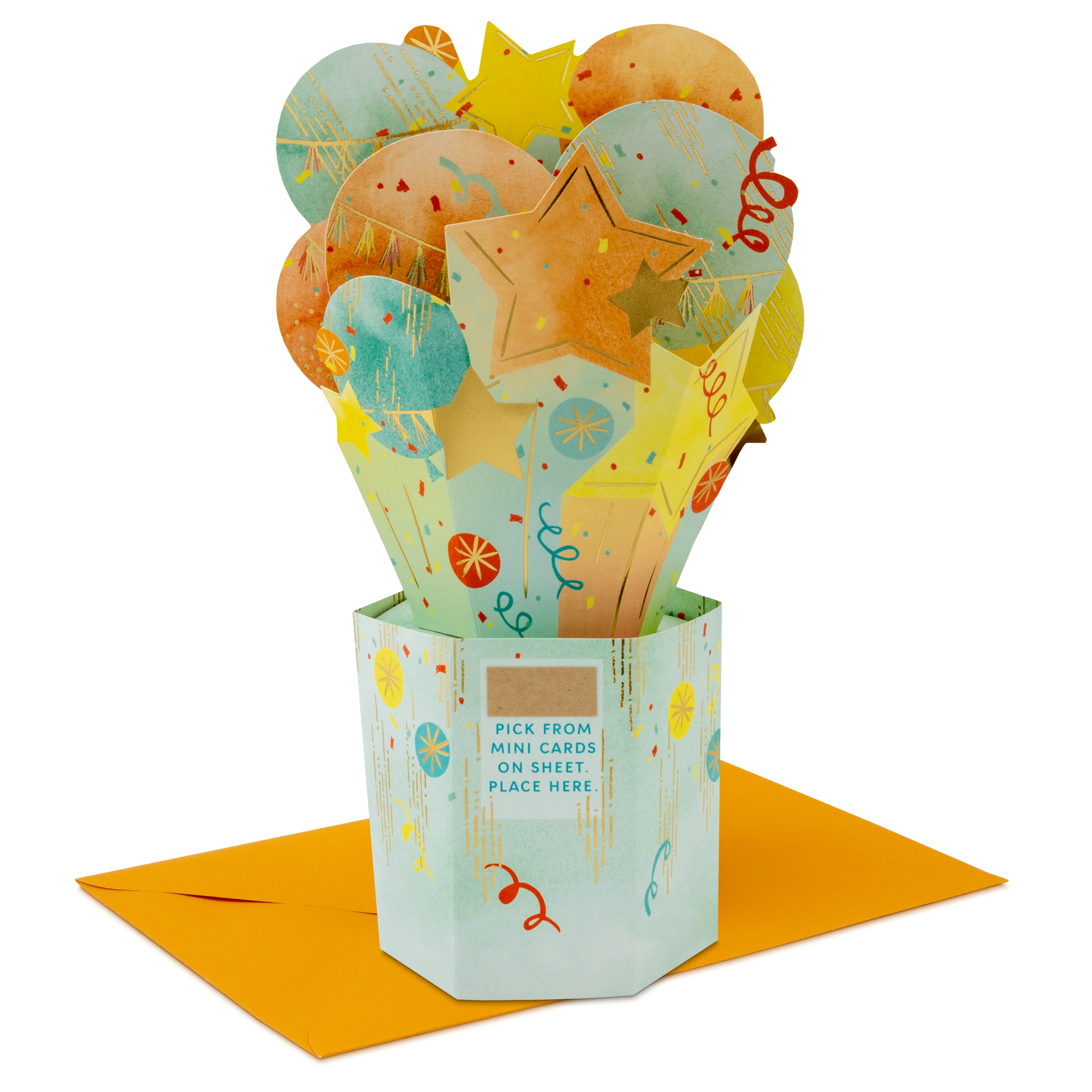 Paper Wonder 3D Pop-Up Personalised Sticker Celebration Card