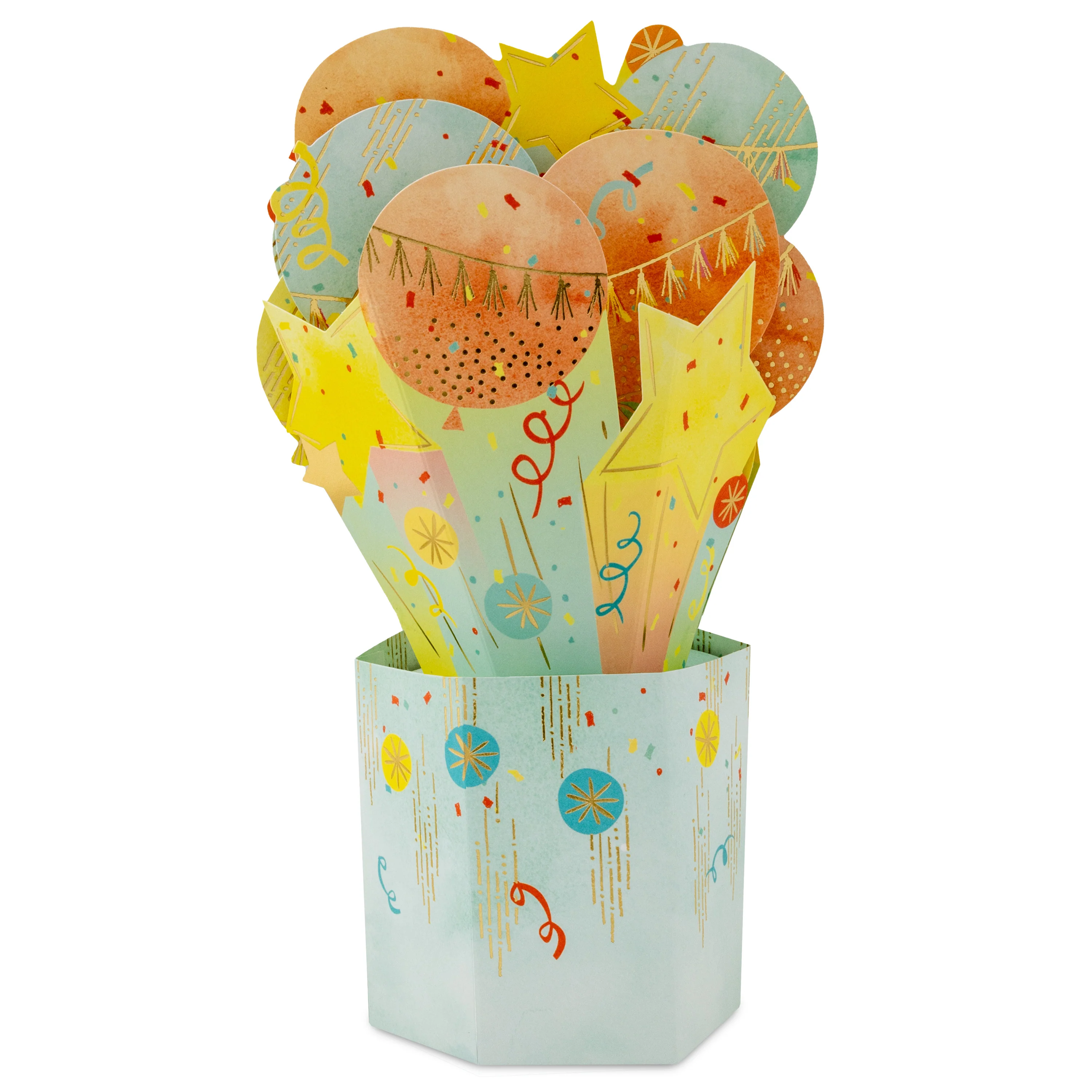 Paper Wonder 3D Pop-Up Personalised Sticker Celebration Card - Image 2