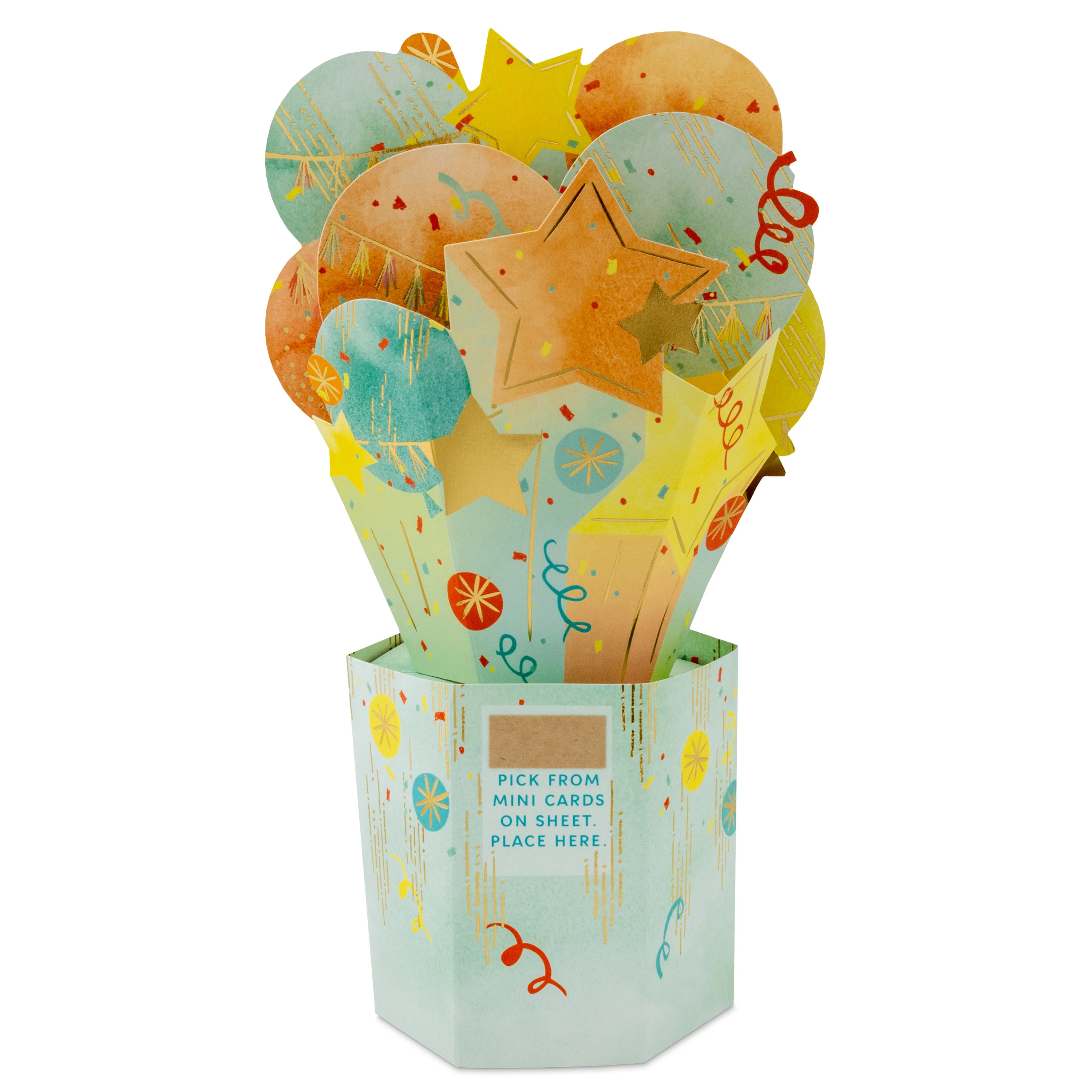 Paper Wonder 3D Pop-Up Personalised Sticker Celebration Card - Image 5