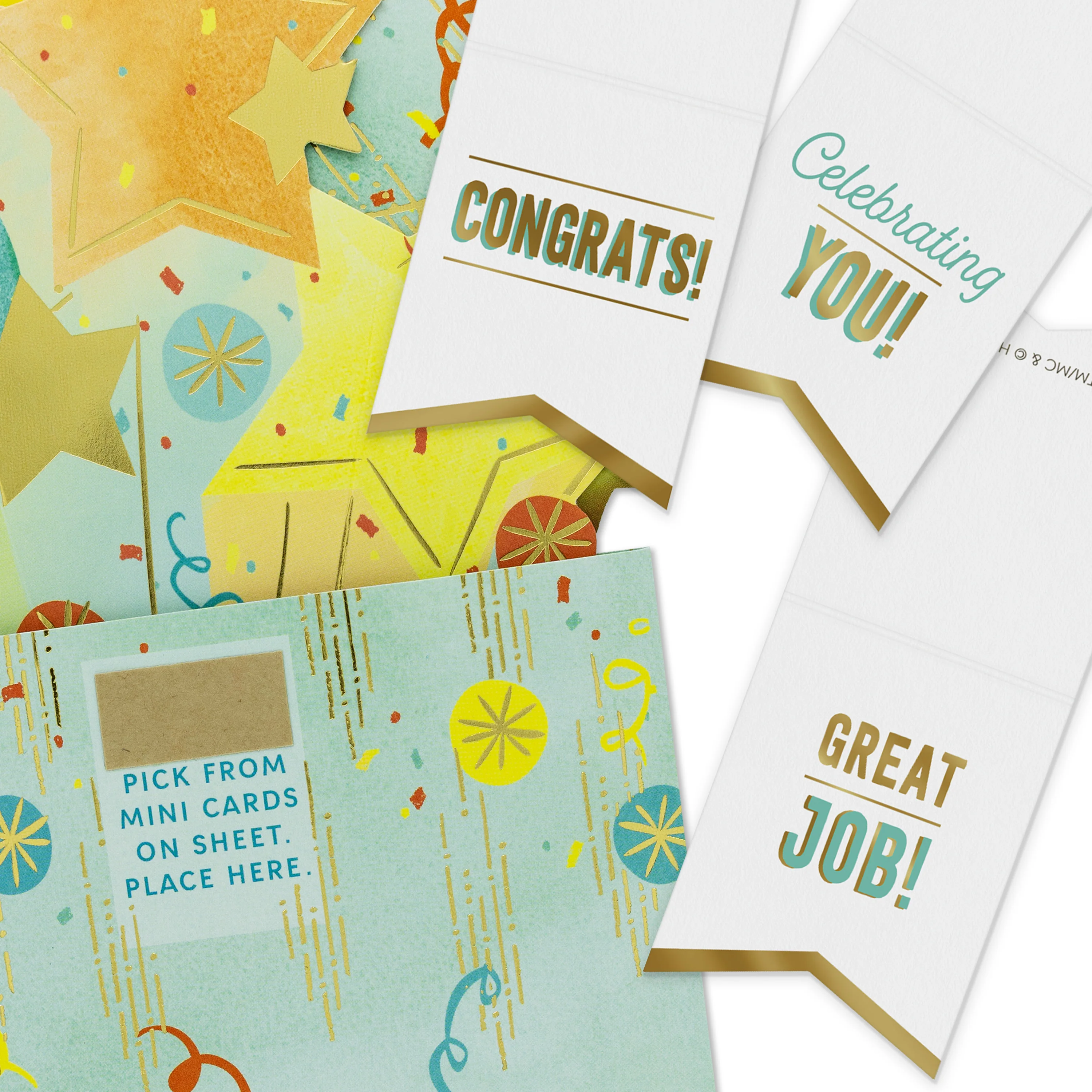 Paper Wonder 3D Pop-Up Personalised Sticker Celebration Card - Image 6