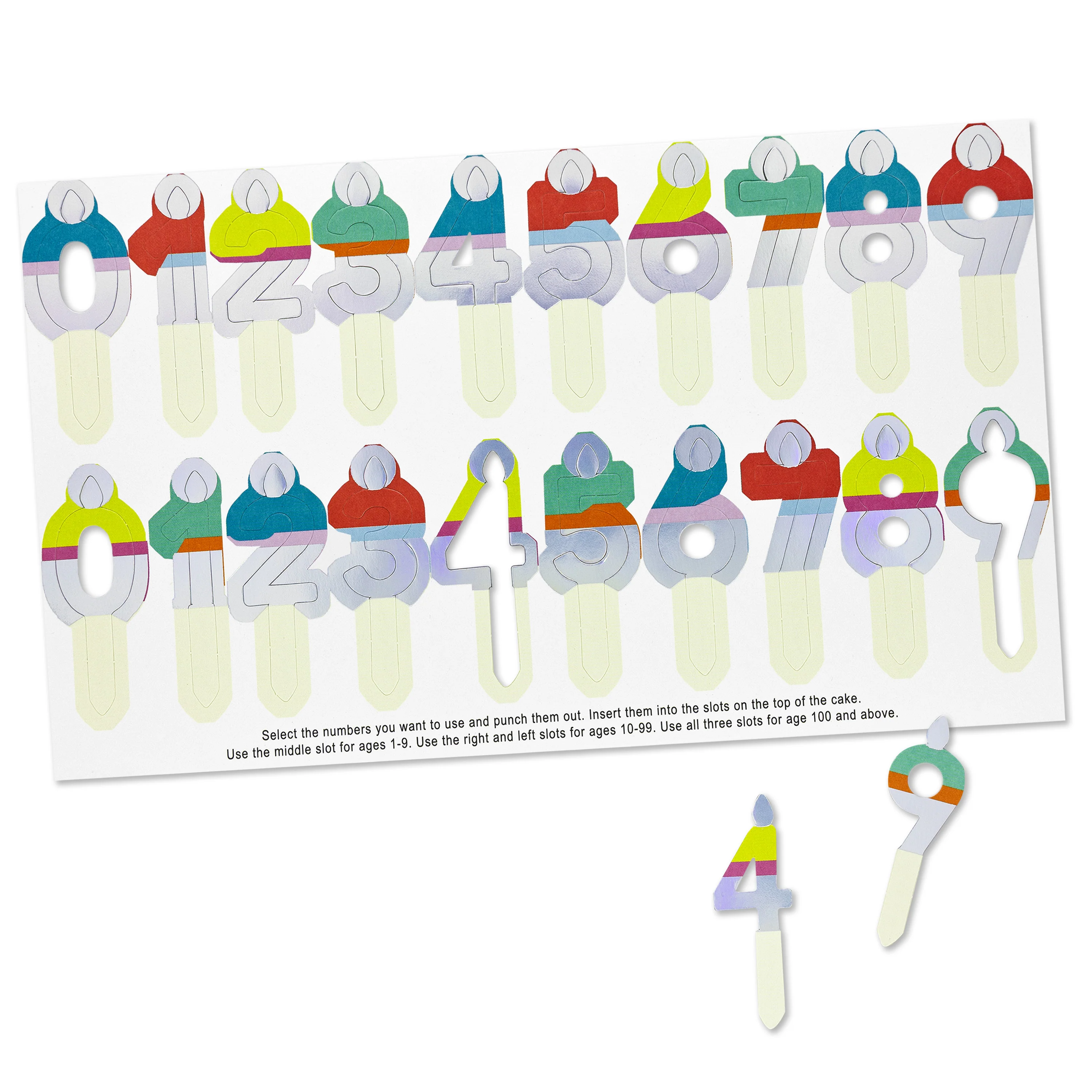 Paper Wonder 3D Pop-Up Unisex Personalised Age Sticker Birthday Card - Image 3