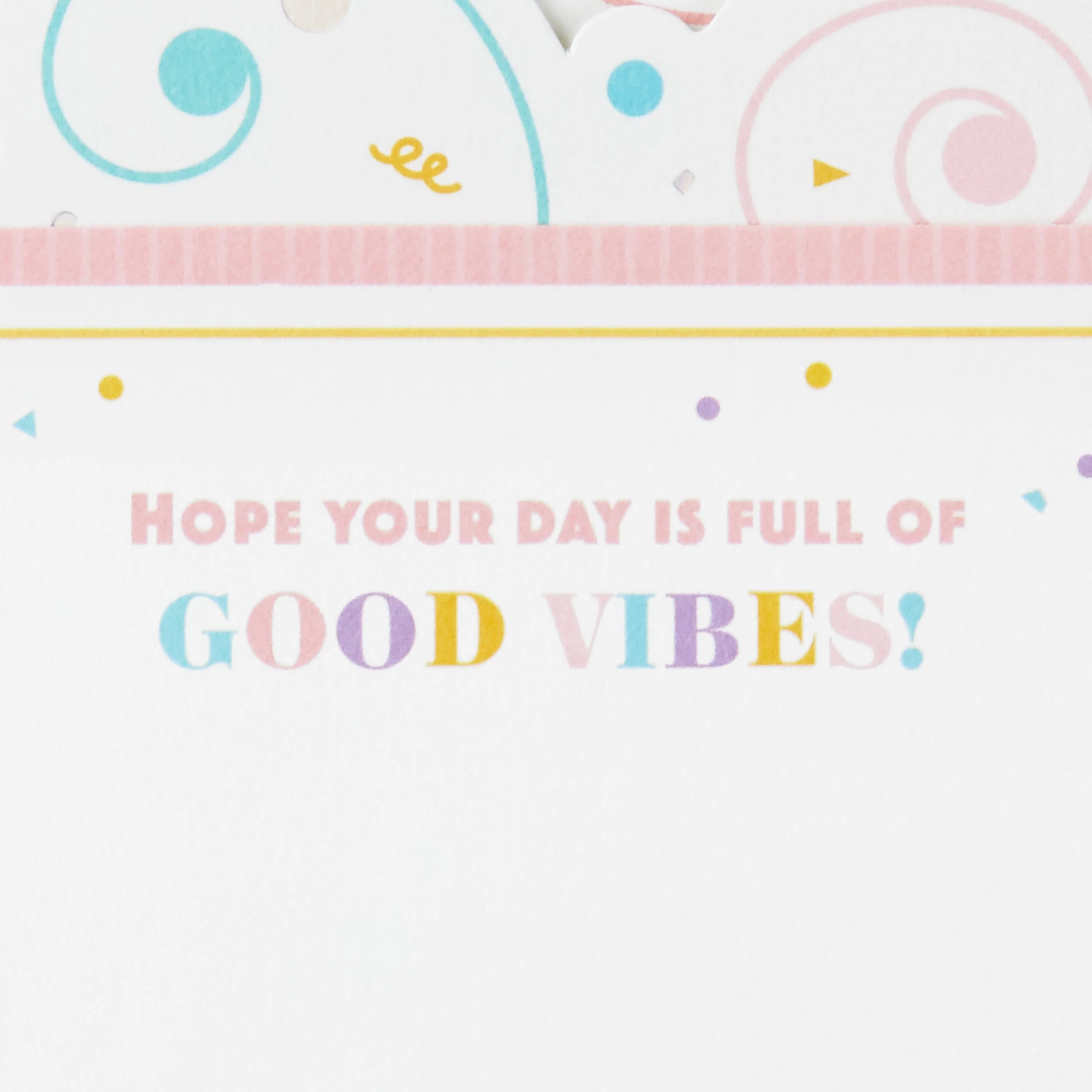 Paper Wonder Birthday Card - 3D Pop Up Pink Banner Design - Image 5