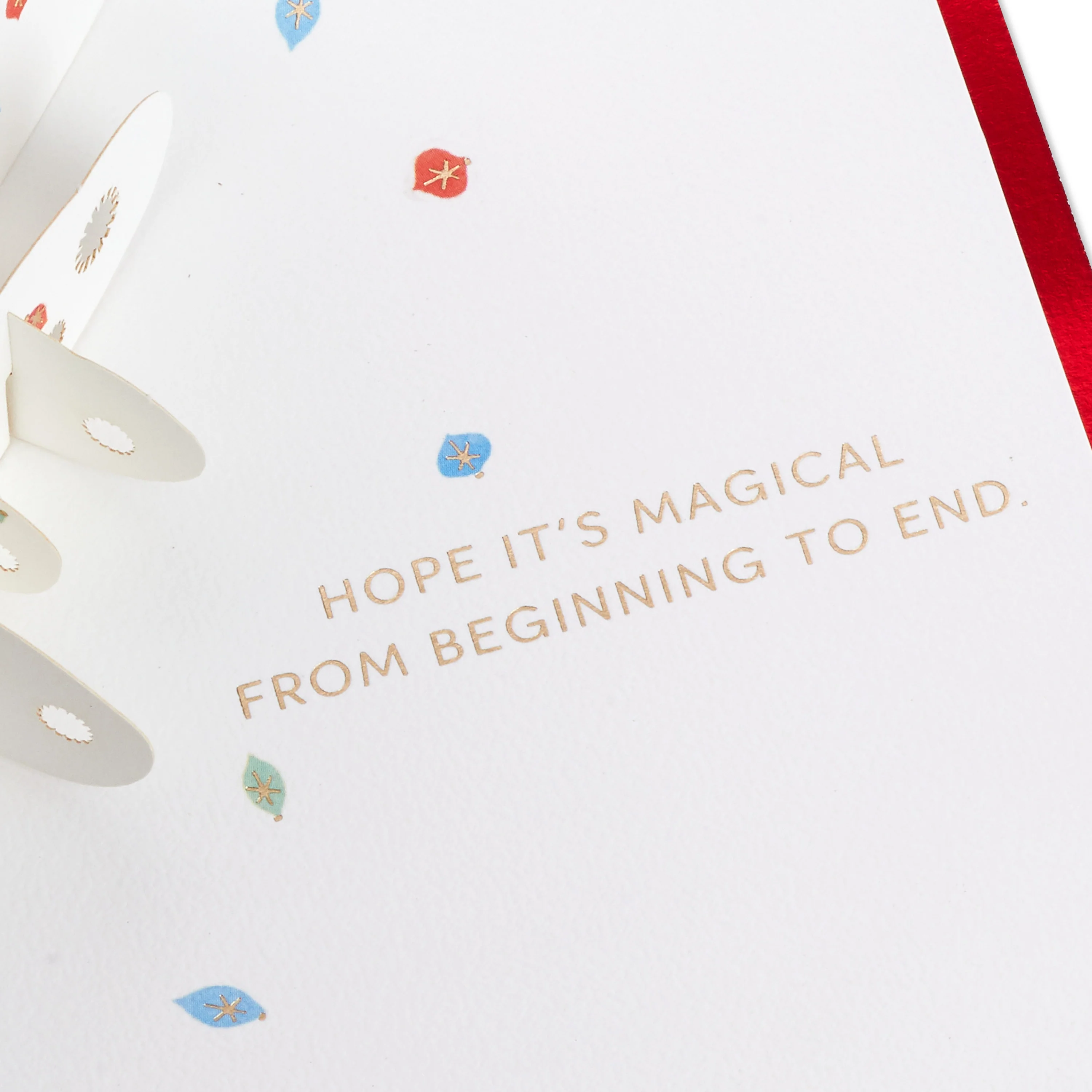 Paper Wonder Christmas Card - 3D Festive Banner Design - Image 6
