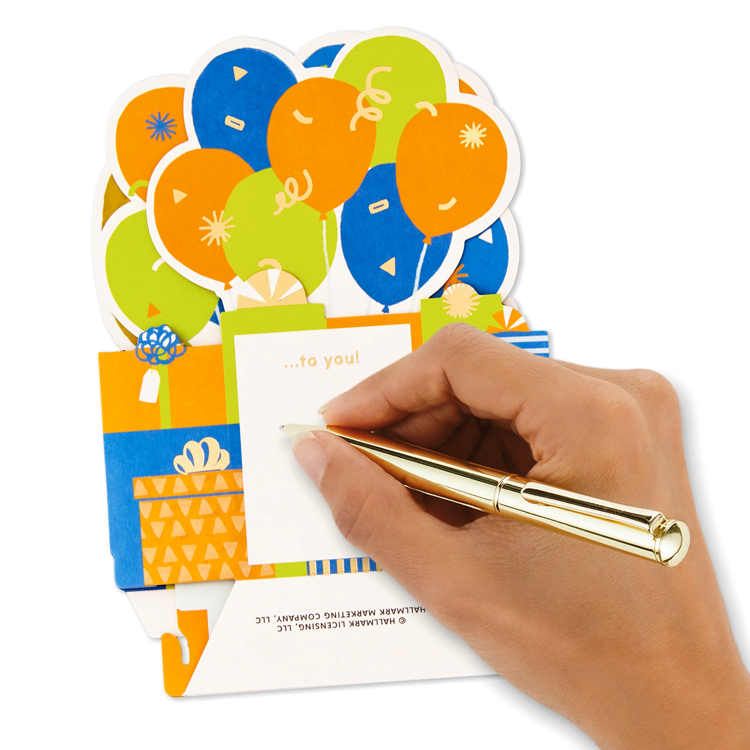 Paper Wonder Collection 3D Pop-Up 100th Birthday Card - Image 4