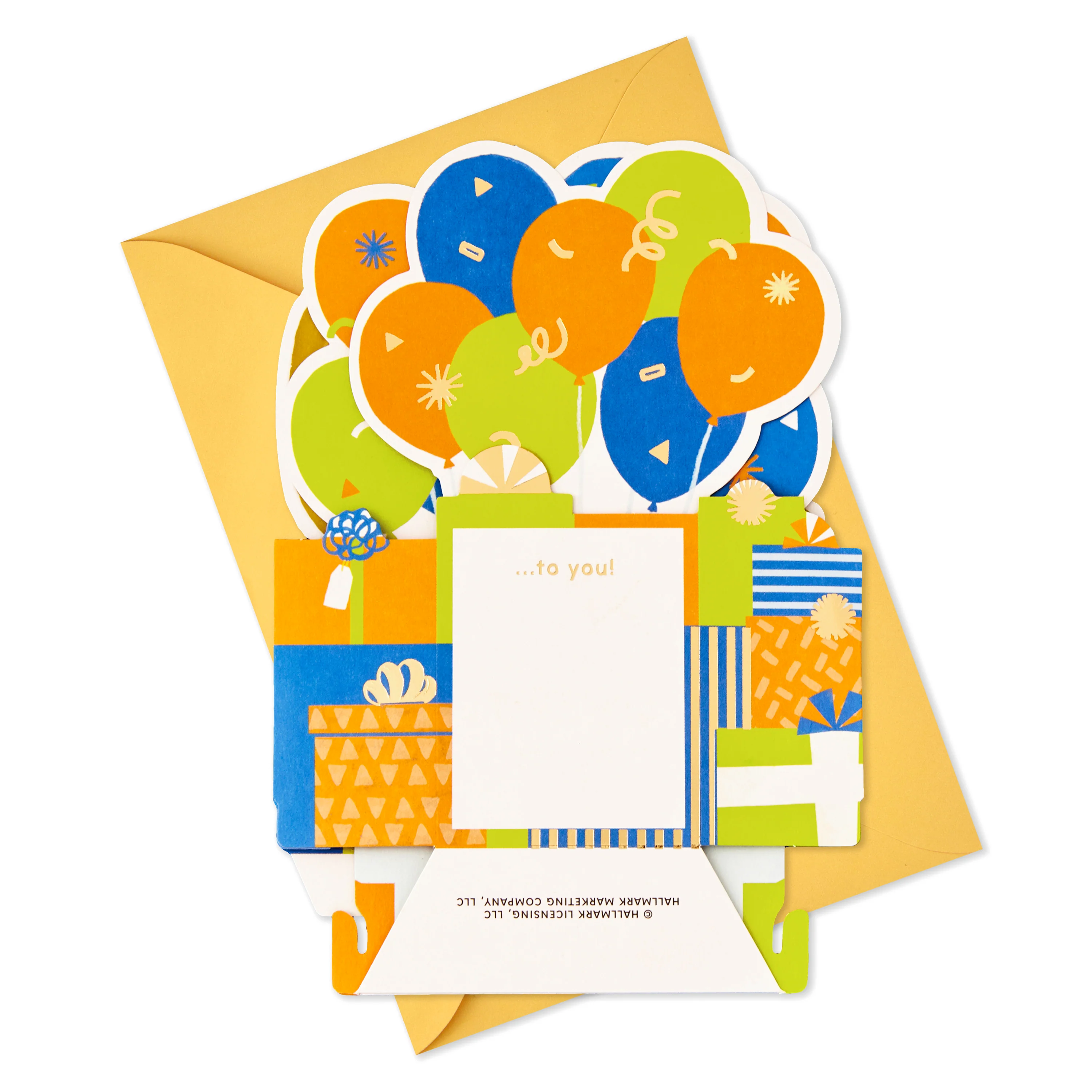 Paper Wonder Collection 3D Pop-Up 100th Birthday Card - Image 7