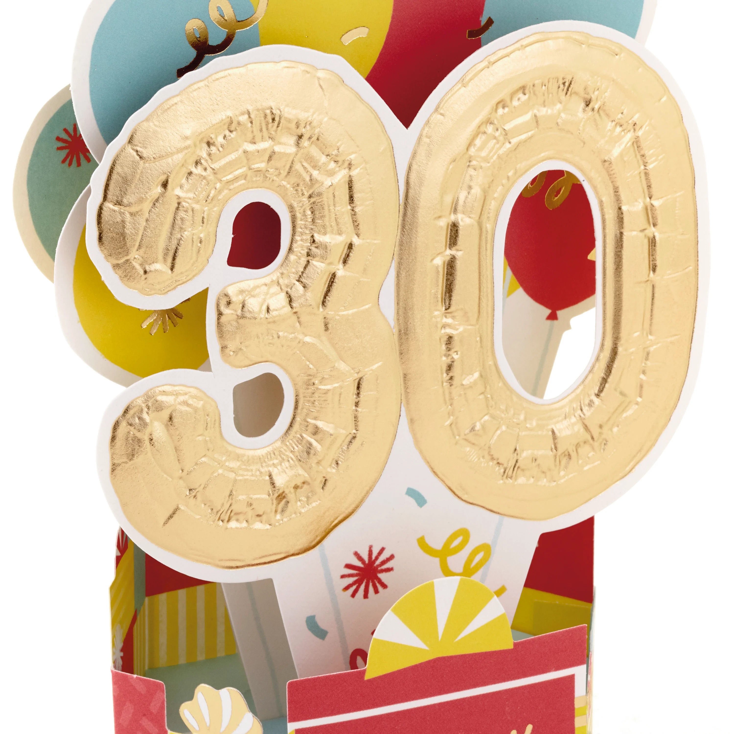 Paper Wonder Collection 3D Pop-Up 30th Birthday Card - Image 5
