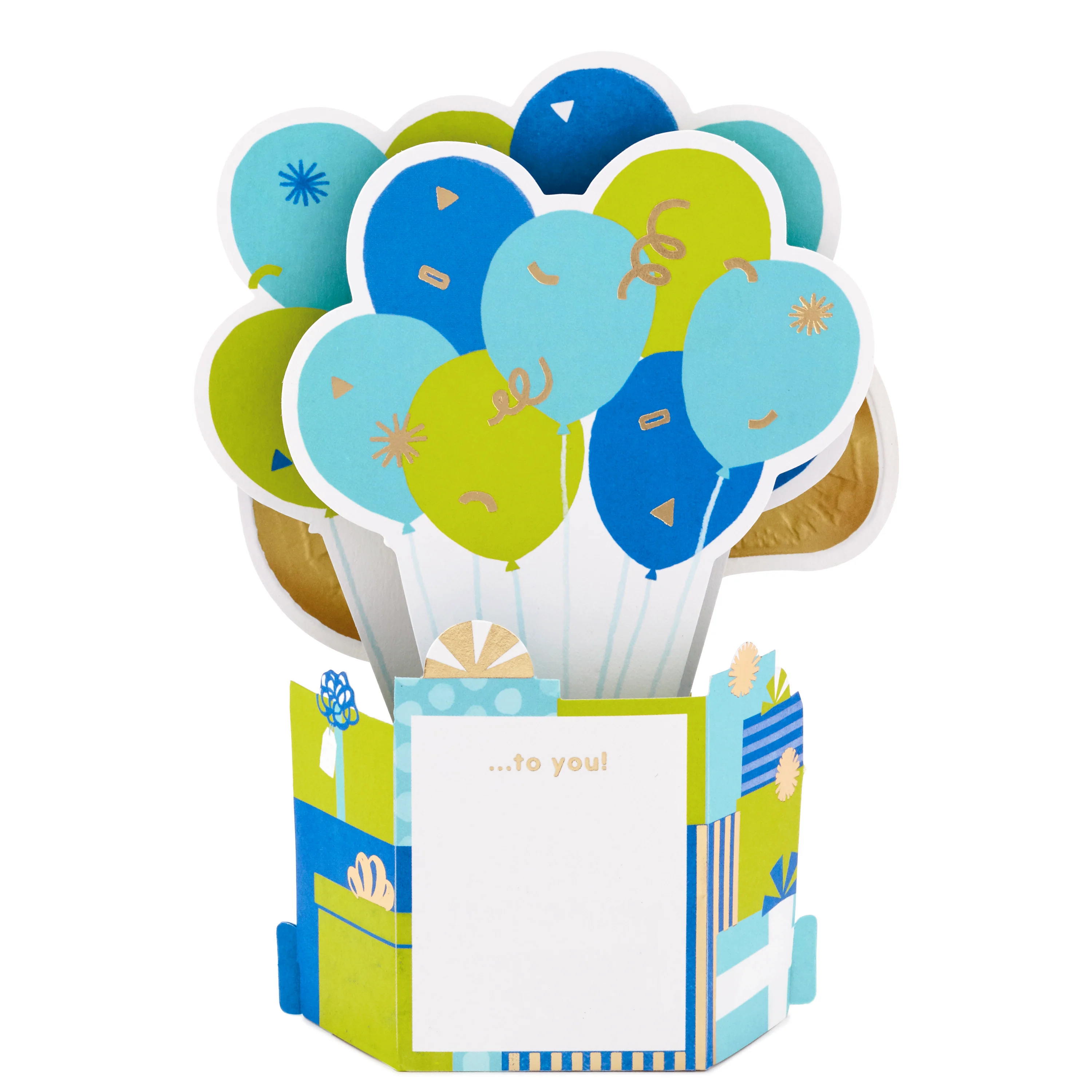 Paper Wonder Collection 3D Pop-Up 40th Birthday Card - Image 2