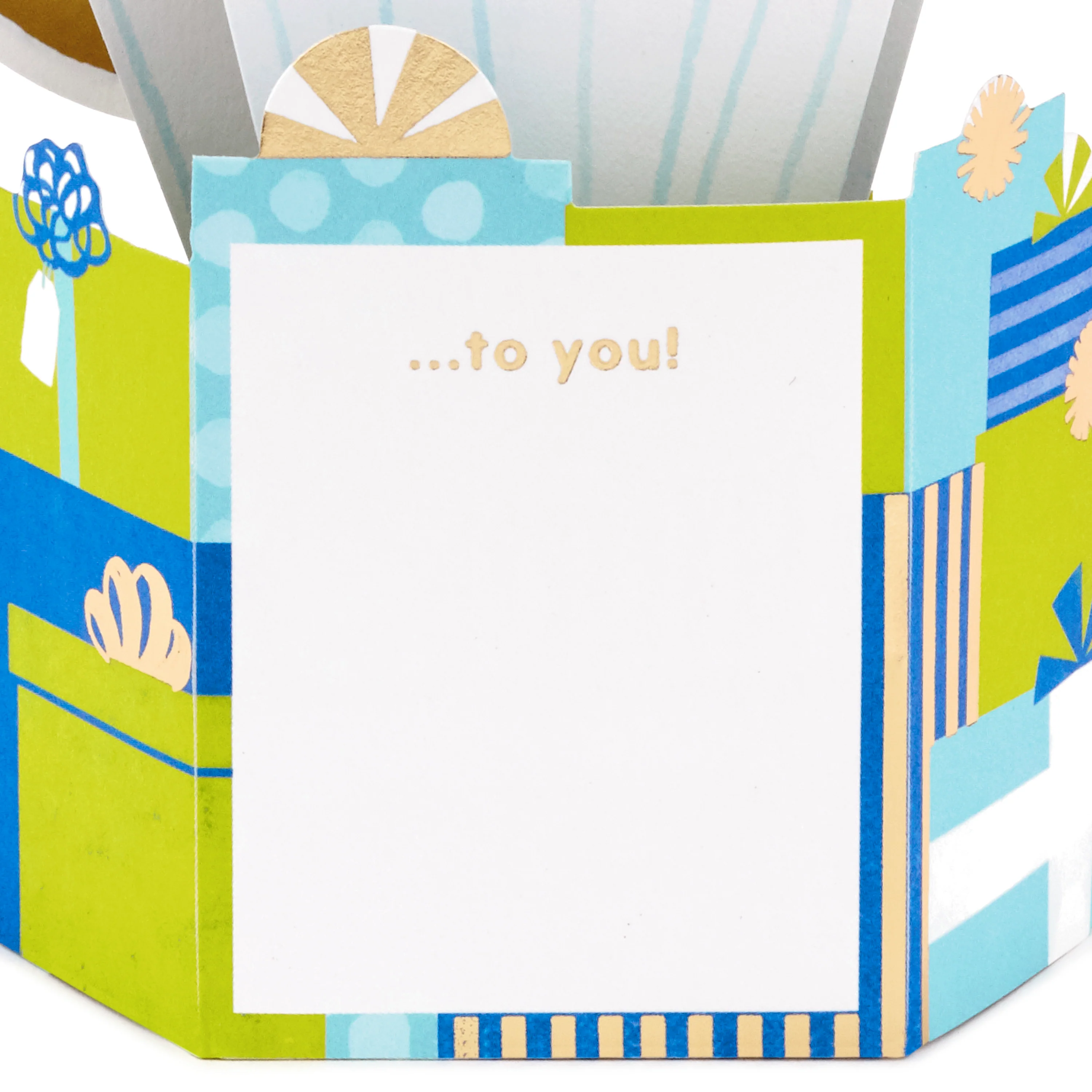 Paper Wonder Collection 3D Pop-Up 40th Birthday Card - Image 3